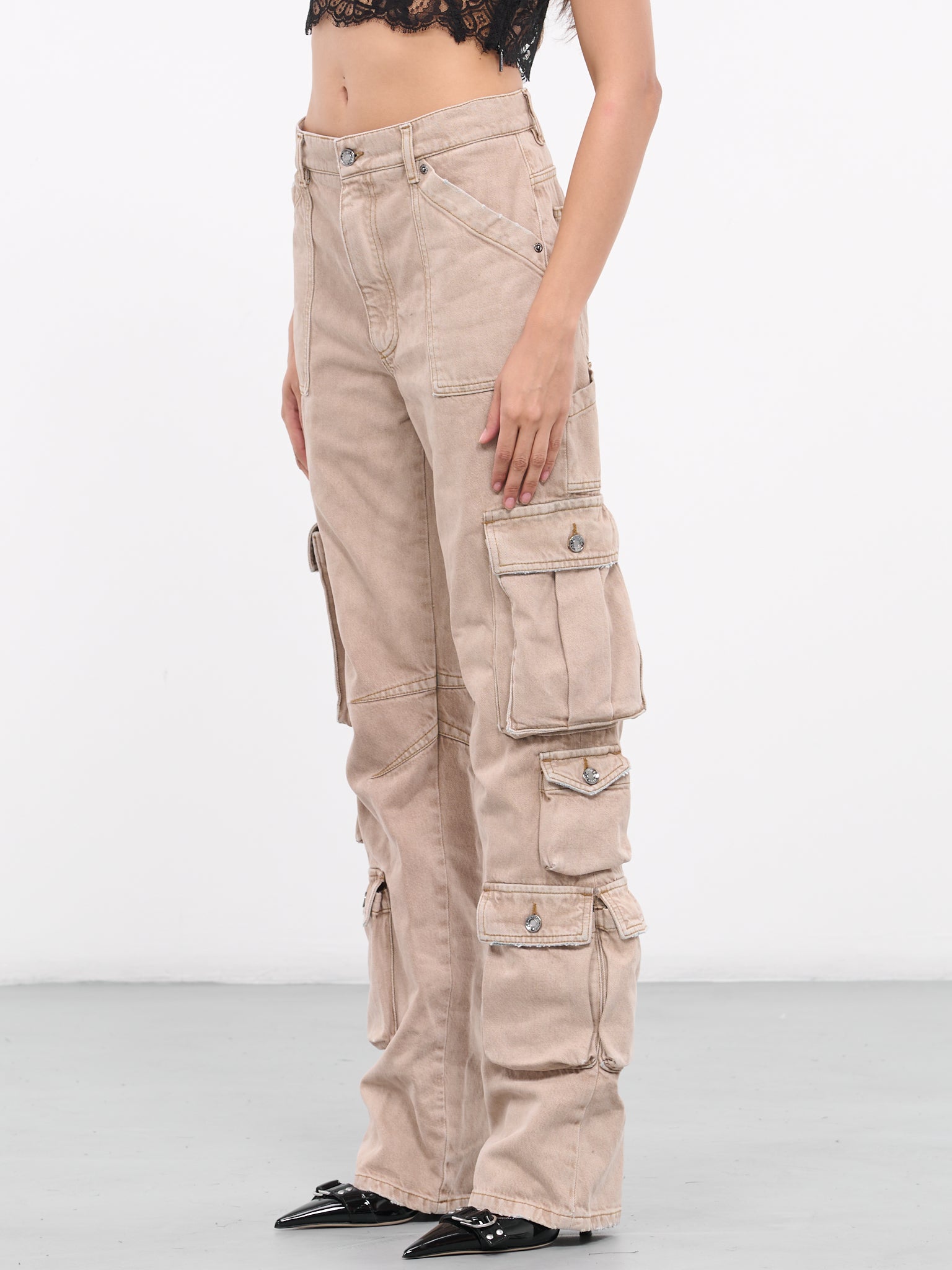 Denim Cargo Pants (FTCR5D-G8HT3-S9001-COMBINED-CO)