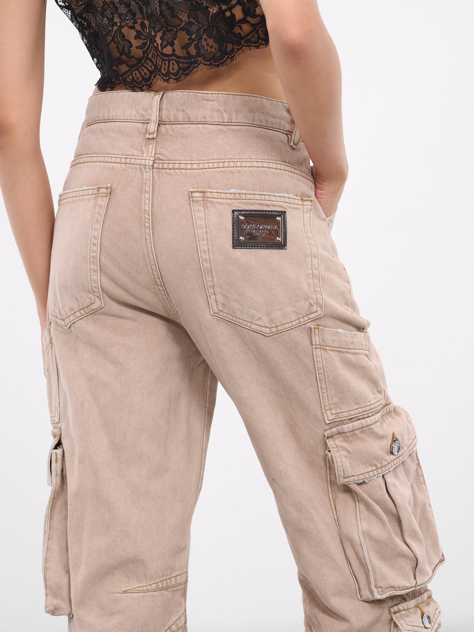 Denim Cargo Pants (FTCR5D-G8HT3-S9001-COMBINED-CO)