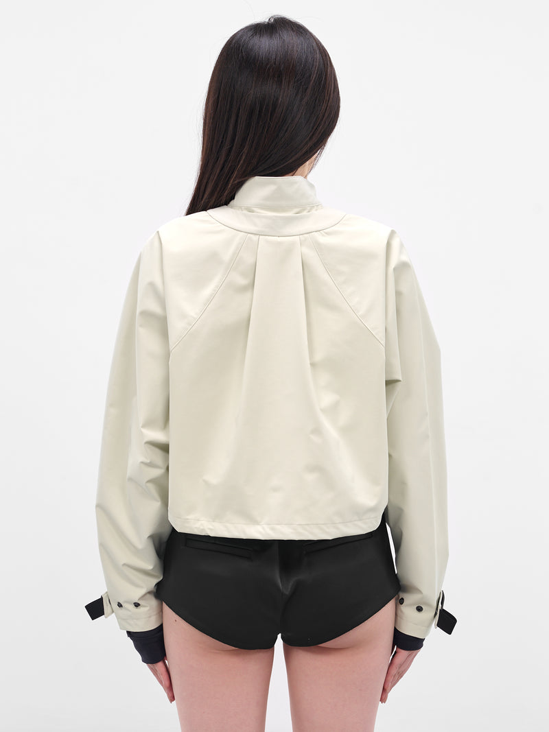 Green Double Layer Bolero Jacket (FW25-JK5PG-PALE-GREEN)