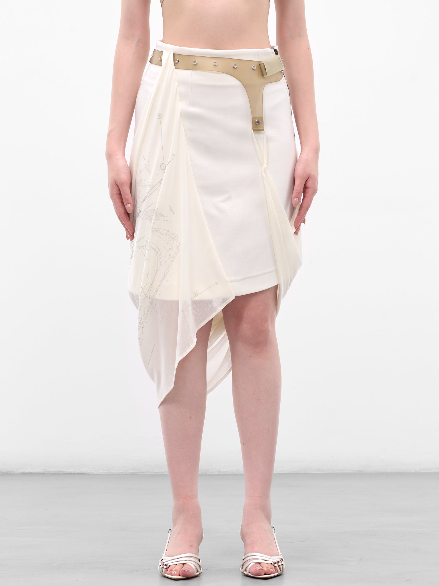 【HI FI FNK】(W) Belkin Skirt Fsqjgq Skirt for Women Athletic Trendy Casual Pleated Skirts