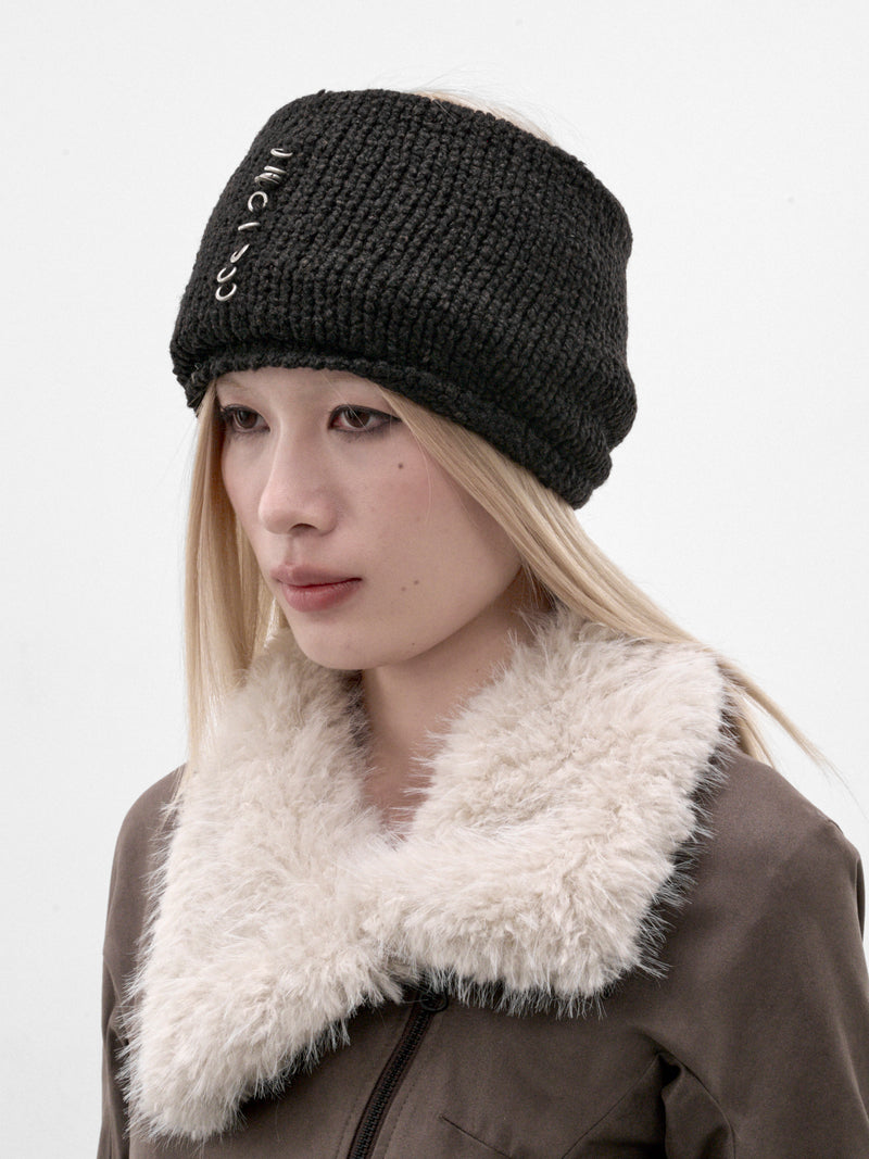 Black Rib-Knit Headband (FW26-AC4K-BLACK)