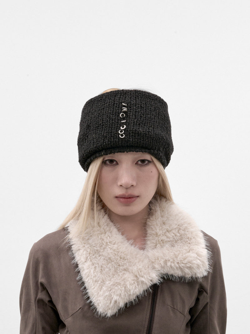 Black Rib-Knit Headband (FW26-AC4K-BLACK)