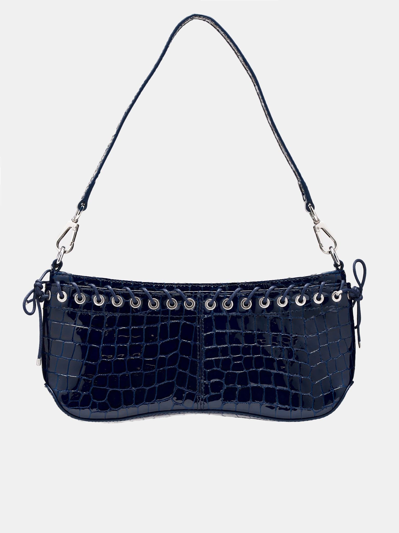 Cleavage Bag (BG001ULEA003-BLUE-CROCO)