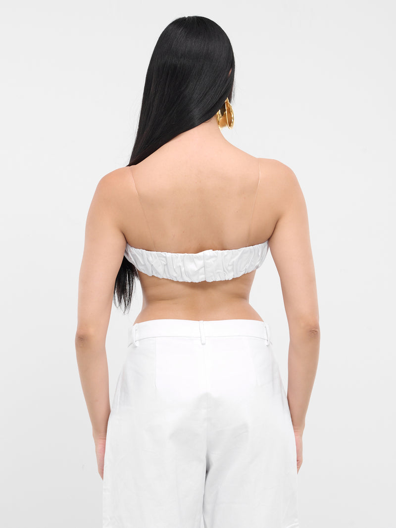Gathered Bralette (GB-WHITE)