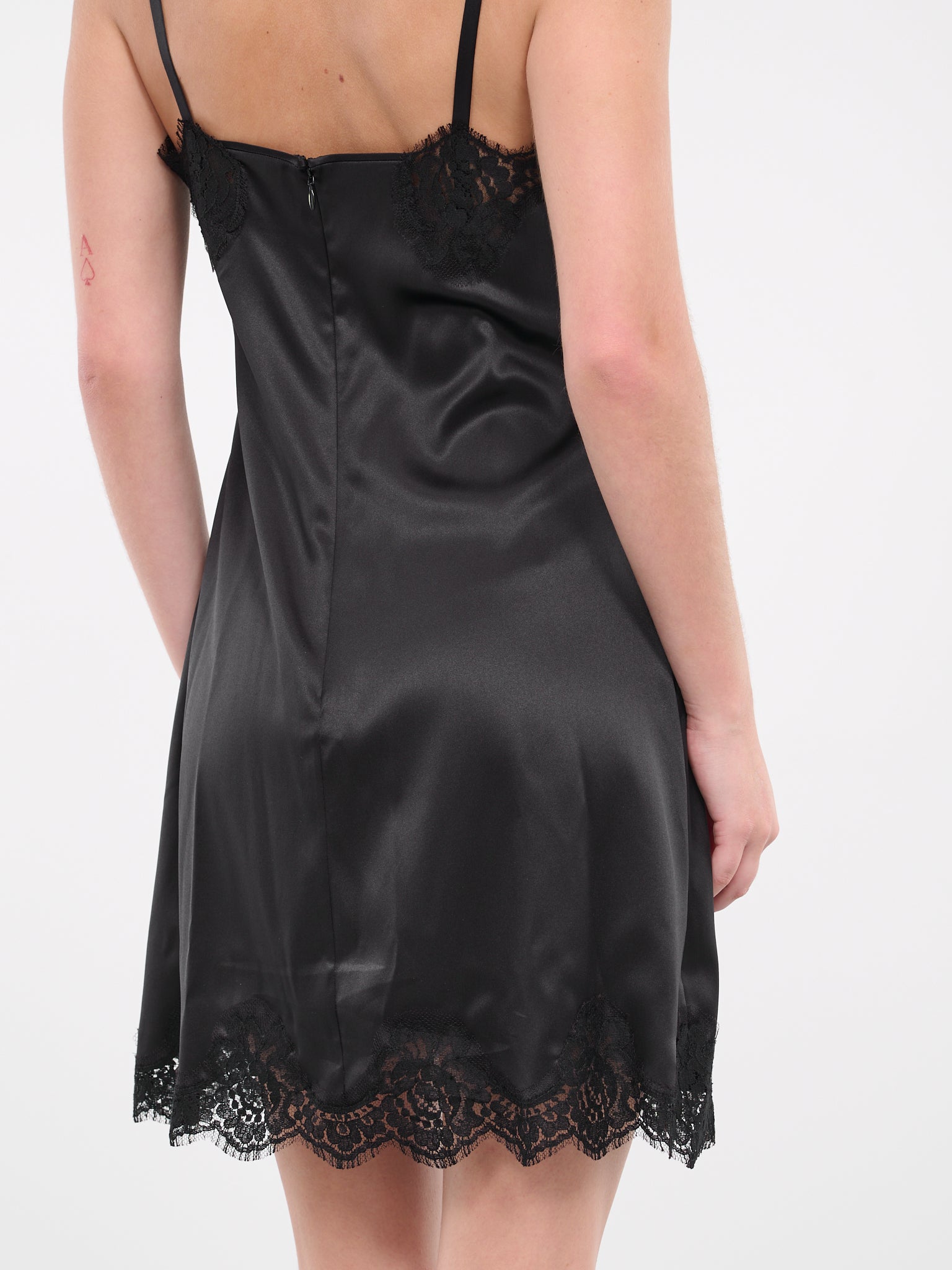 D&G Tag Slip Dress (F6CPJT-FURAG-N0000-BLACK)