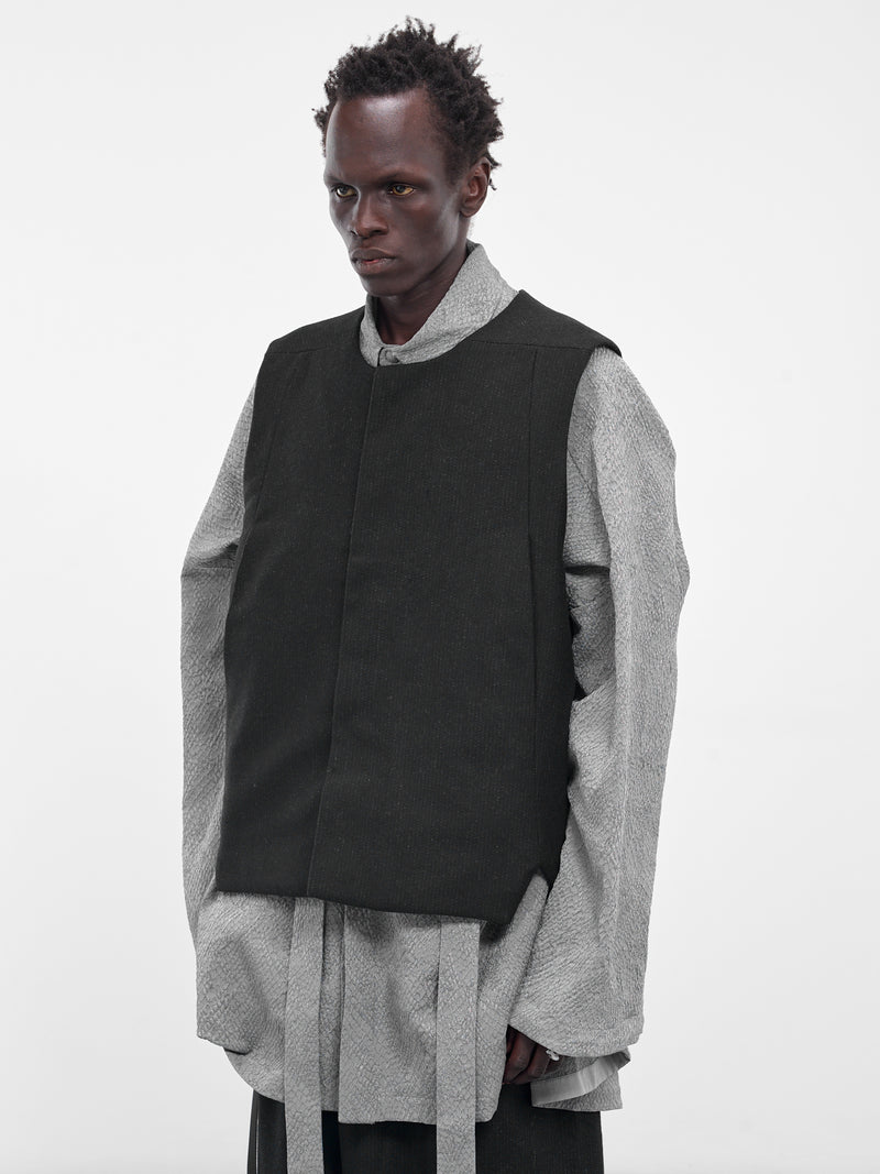 The Gileo Navy Wool Vest (GILEO-NAVY)