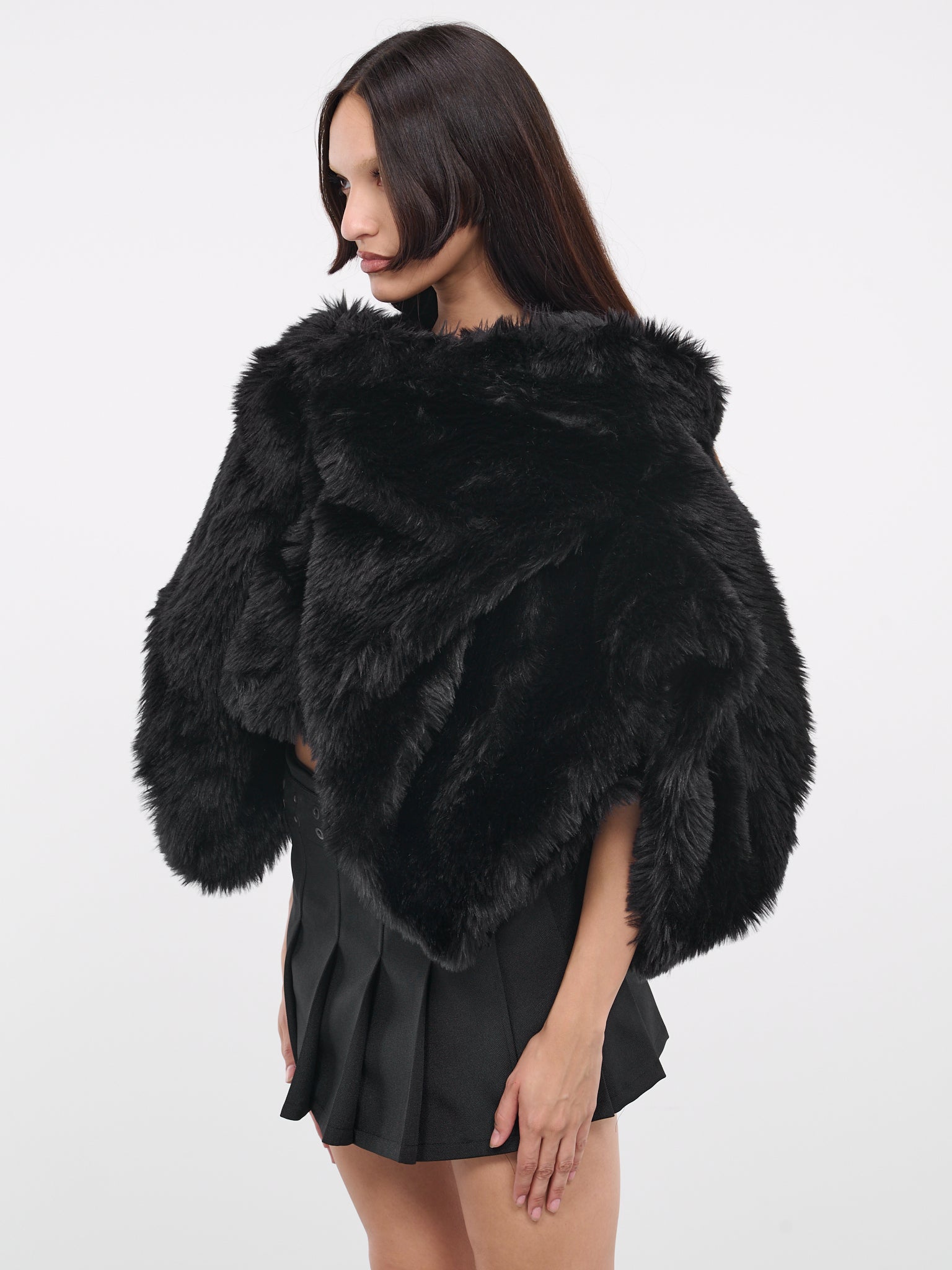Faux-Fur Jacket (GL-J022-051-BLACK)