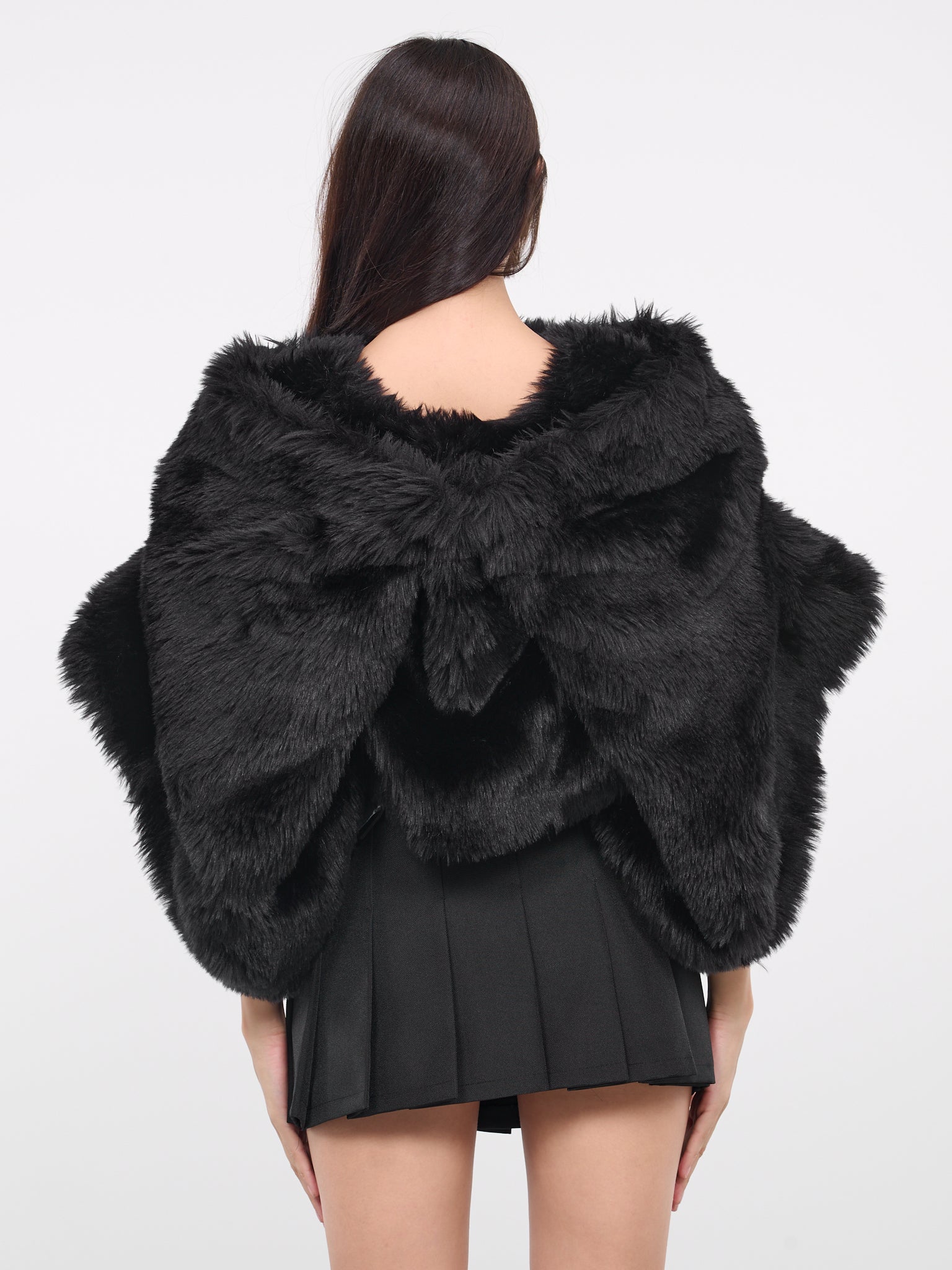 Faux-Fur Jacket (GL-J022-051-BLACK)