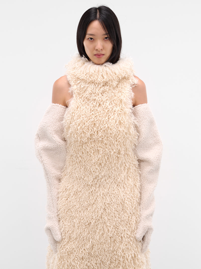 White Sherpa Gloves (GL001-SHERPA-WHITE)