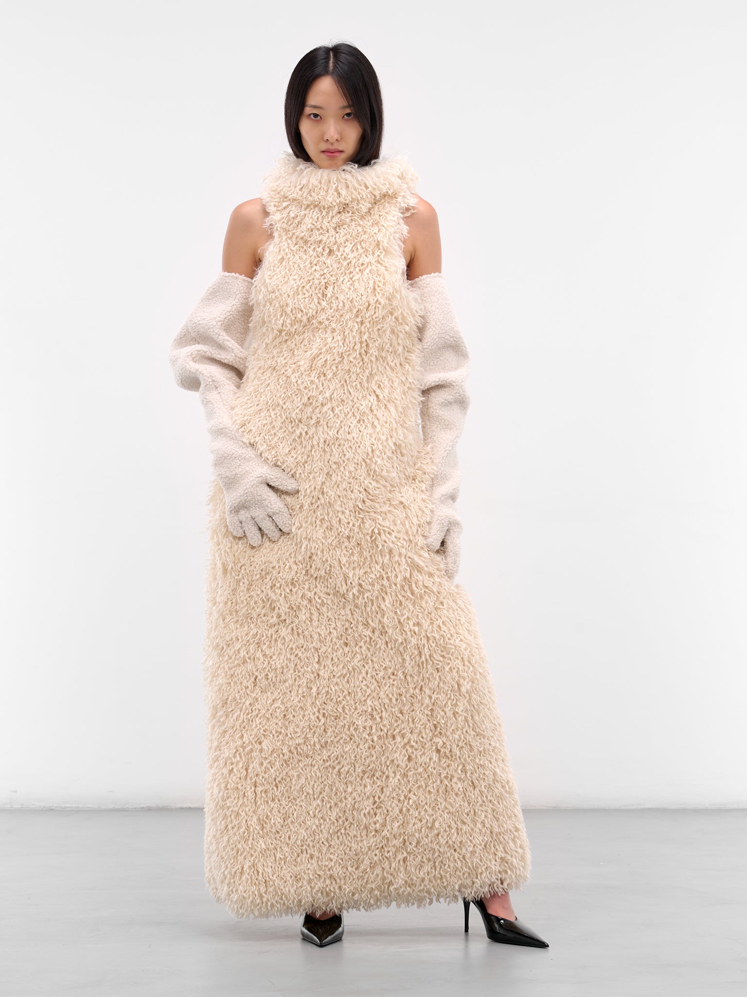 White Sherpa Gloves (GL001-SHERPA-WHITE)