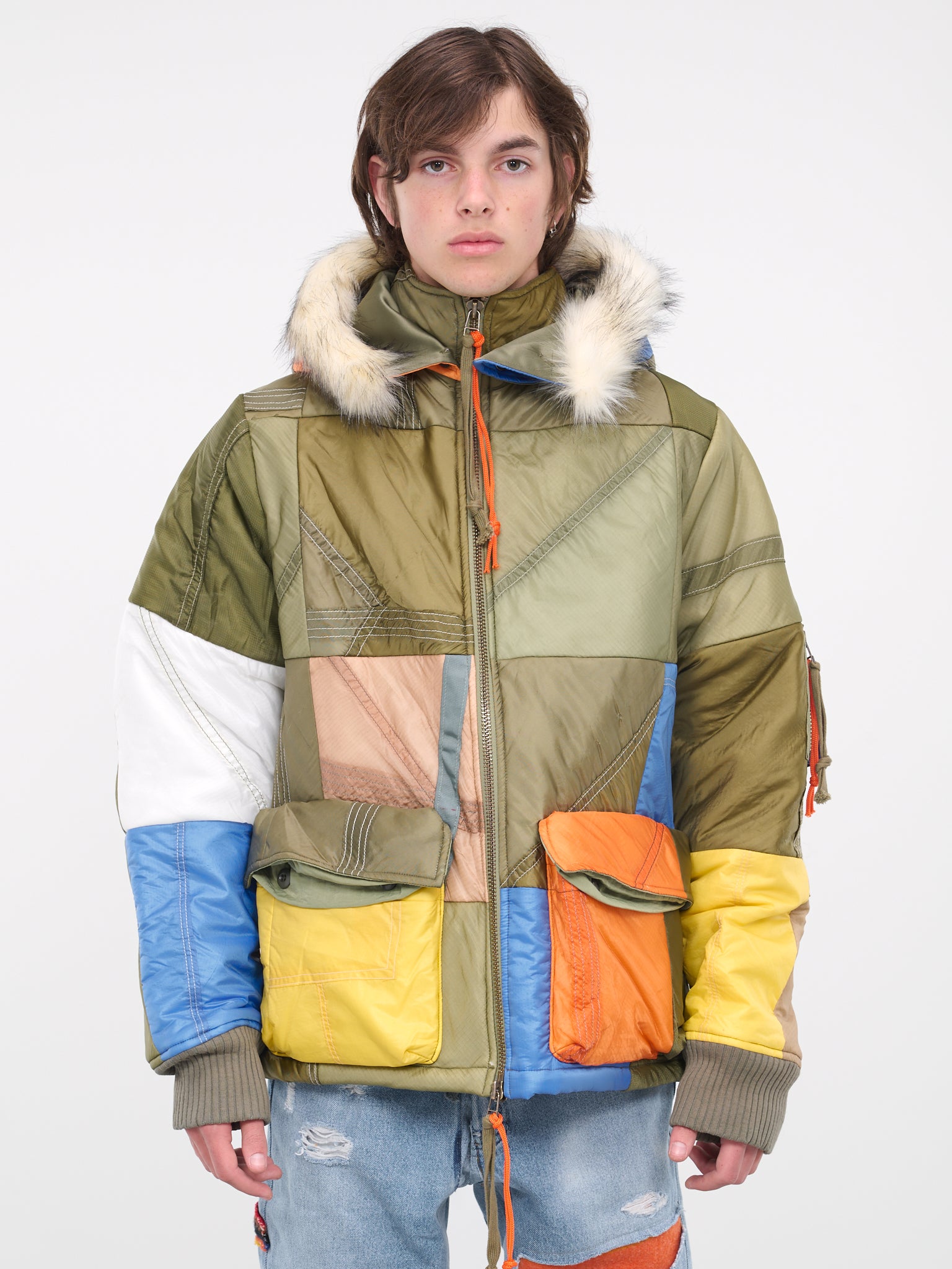 Parachute Retro Jacket (GM010-MULTICOLOR)