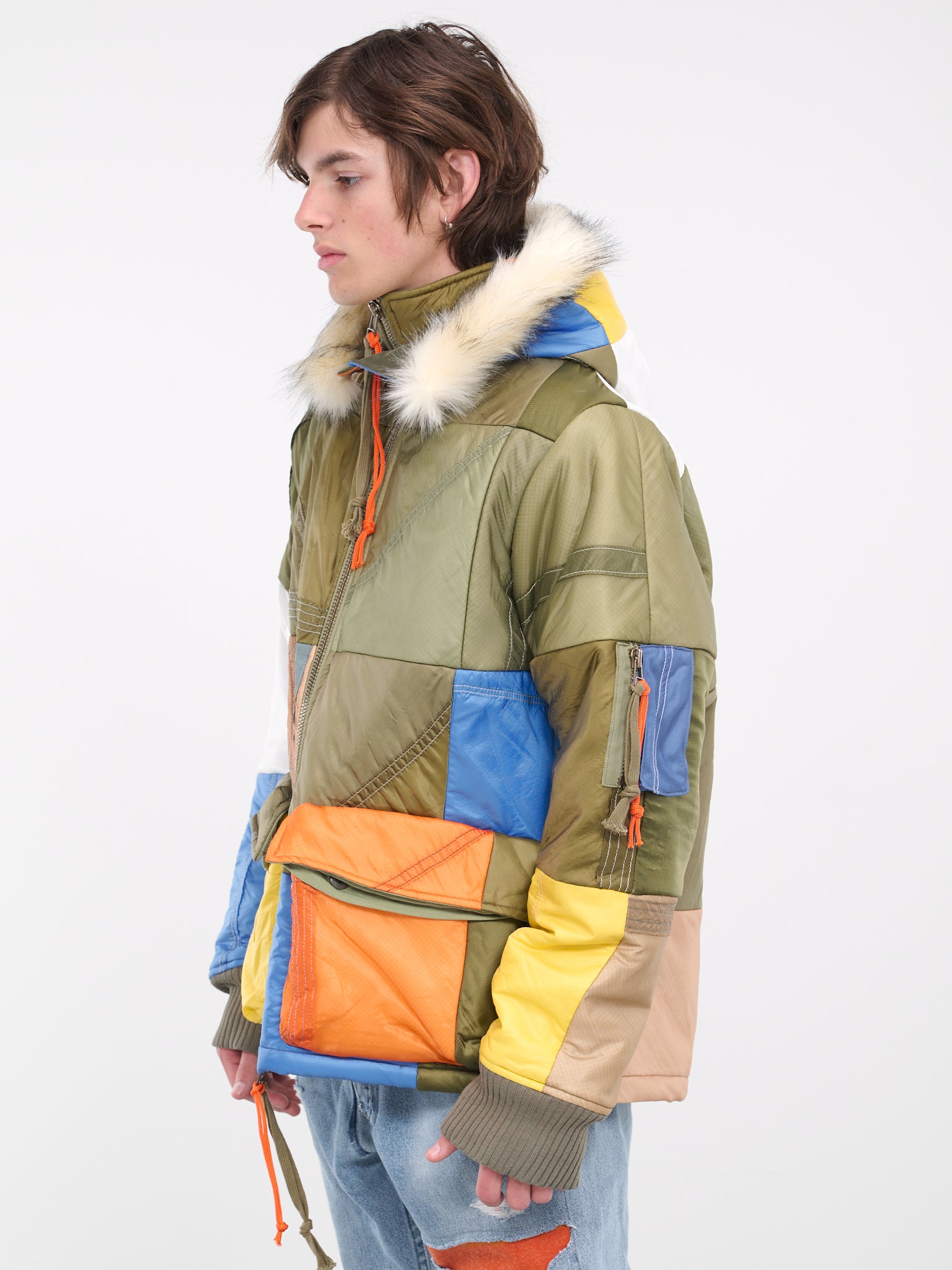 Parachute Retro Jacket (GM010-MULTICOLOR)
