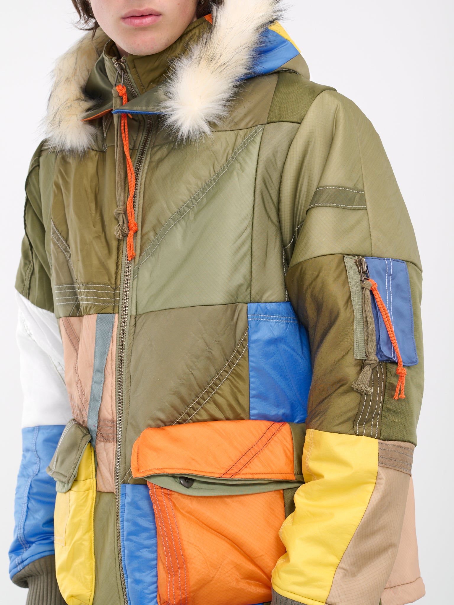 Parachute Retro Jacket (GM010-MULTICOLOR)