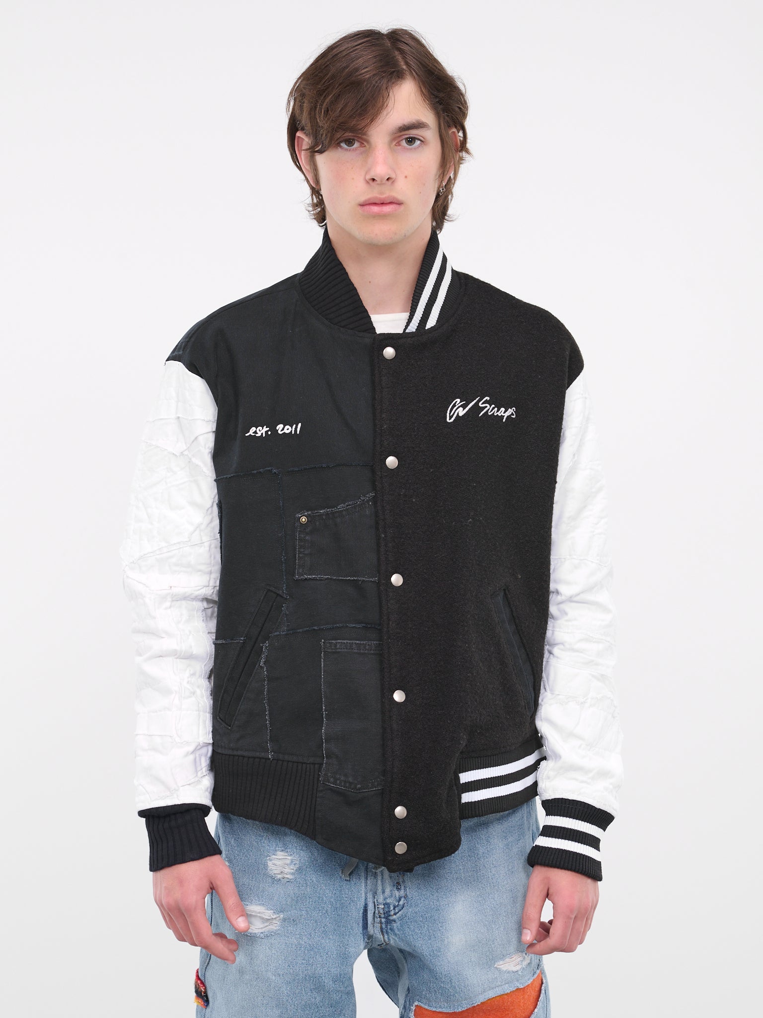 Blanket Varsity Jacket (GM044-BLACK)