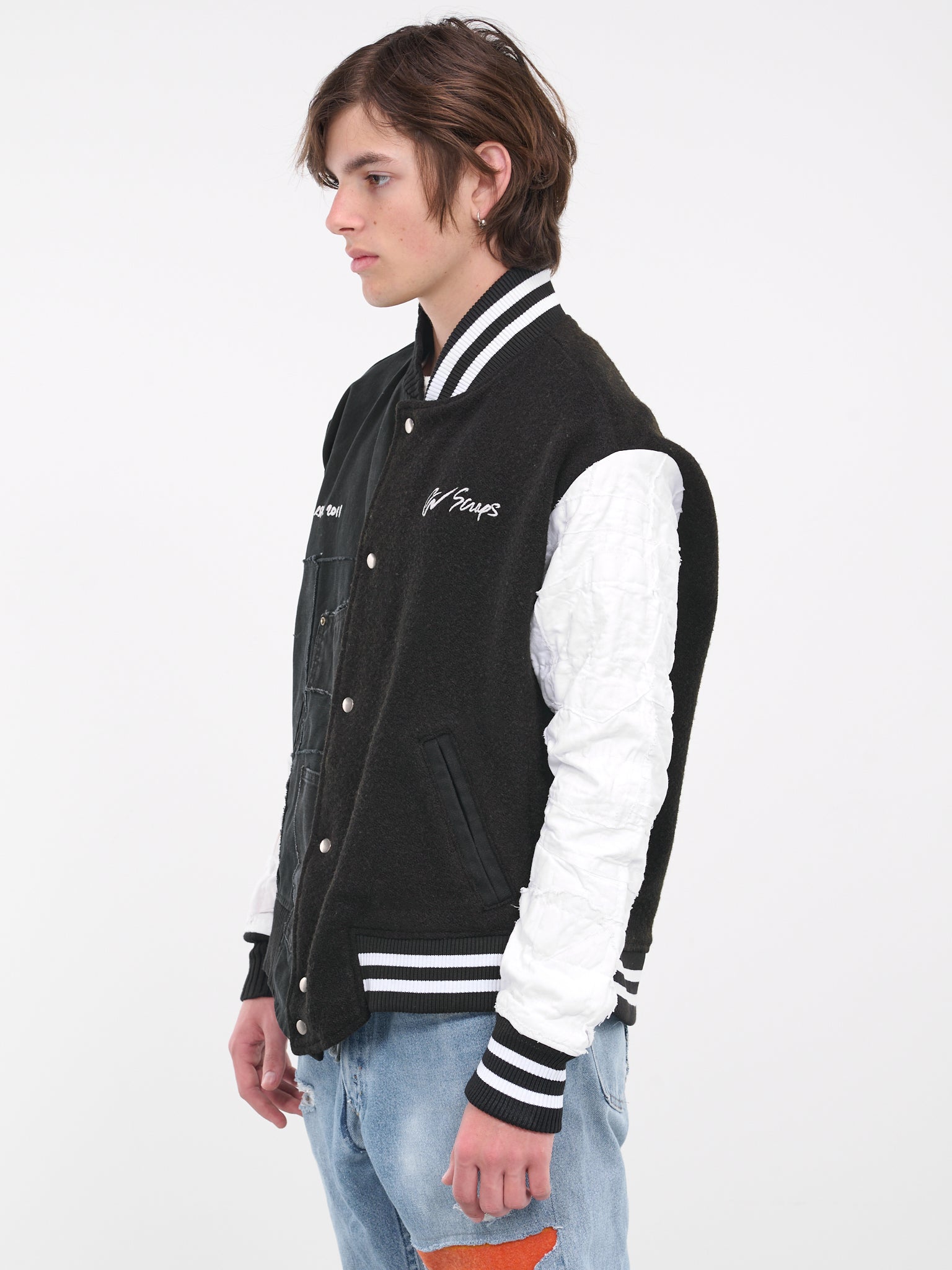 Blanket Varsity Jacket (GM044-BLACK)