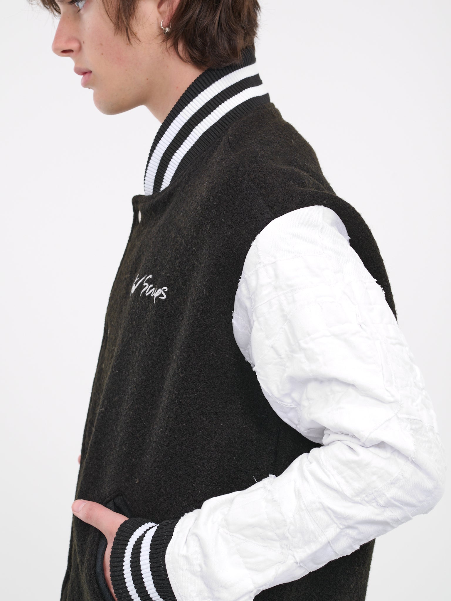 Blanket Varsity Jacket (GM044-BLACK)