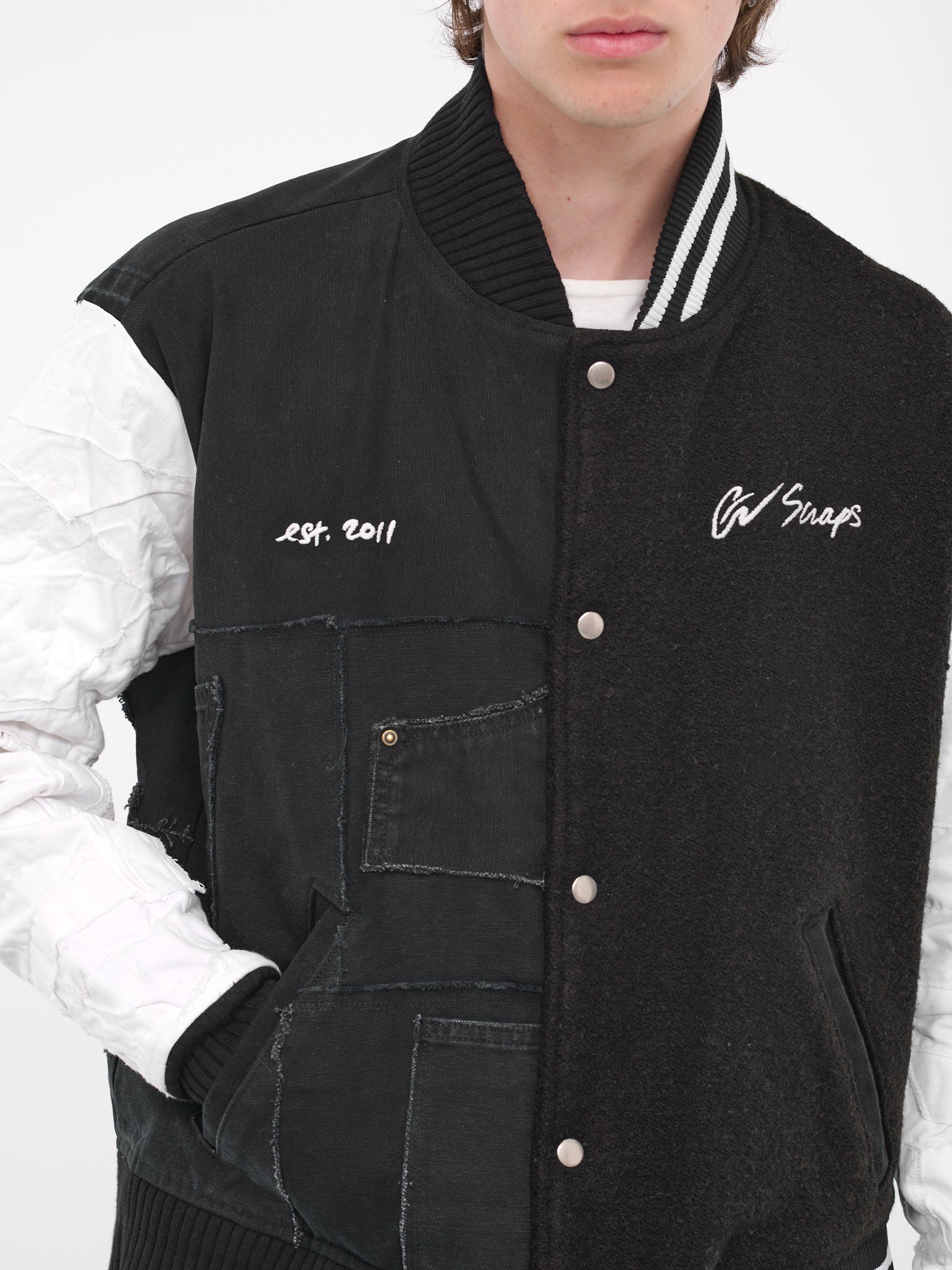 Blanket Varsity Jacket (GM044-BLACK)