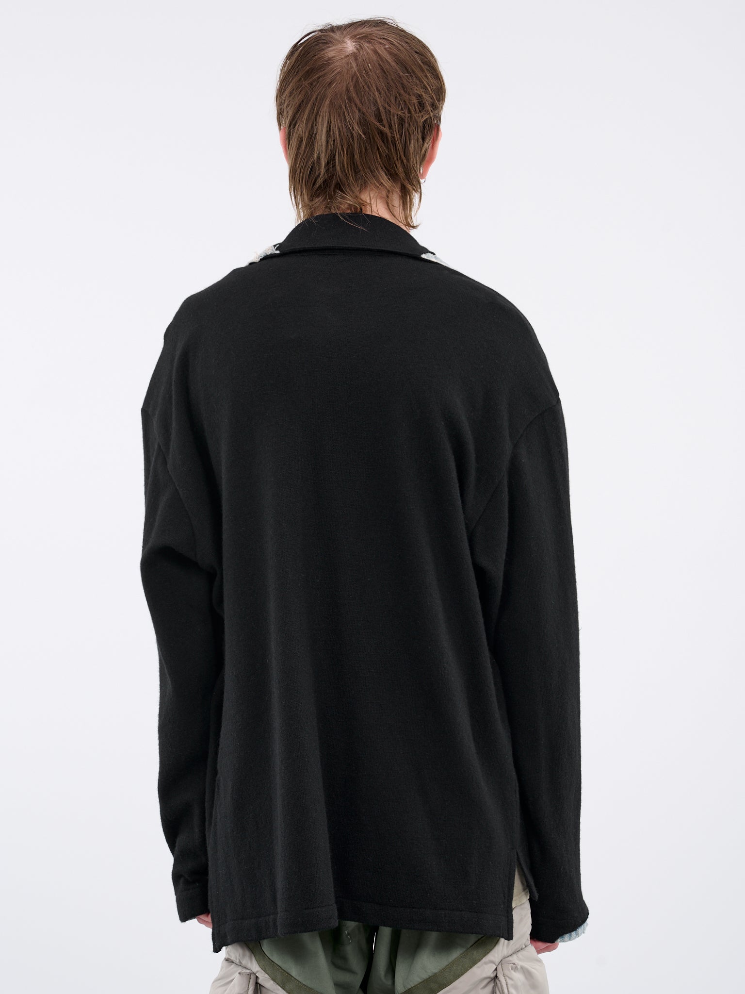 Flannel Shirt (GM105-BLACK)