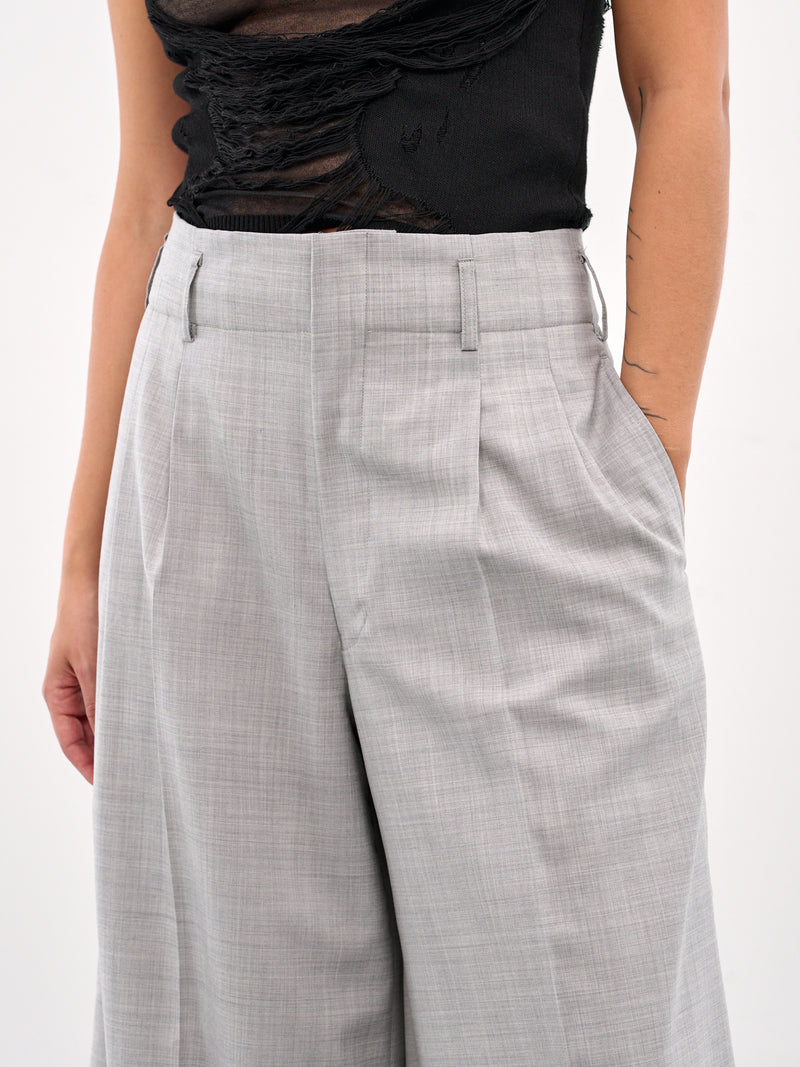 Ultra Wide Leg Trousers (GO-P006-TOP-GREY)