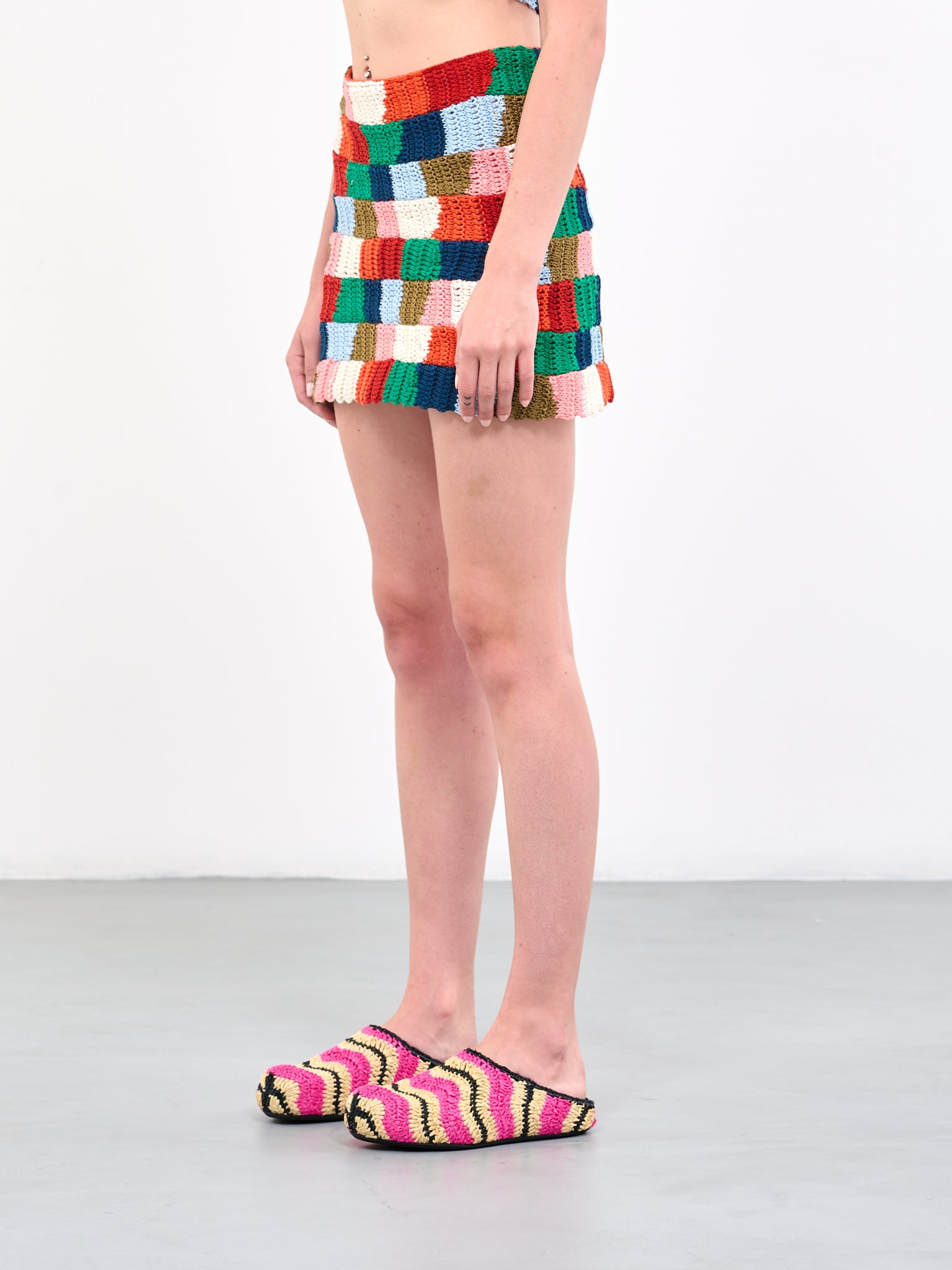 お歳暮ならオンライン Inn Vacancy No Color-Block (GOMD0085Q0-UFCB16 Skirt Mini スカート