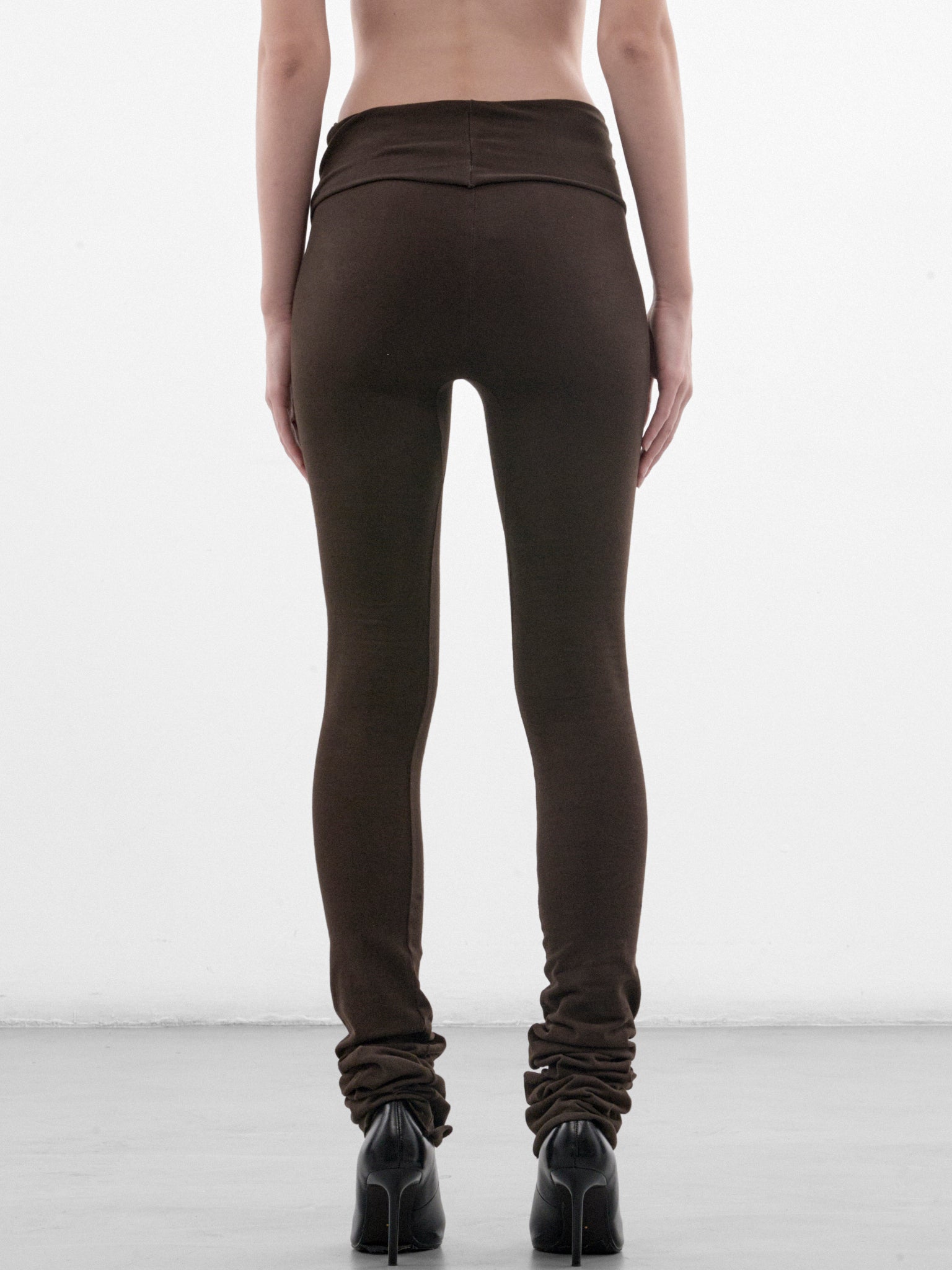 Brown Fold-Over Leggings (GRC-02-002BR-BROWN)