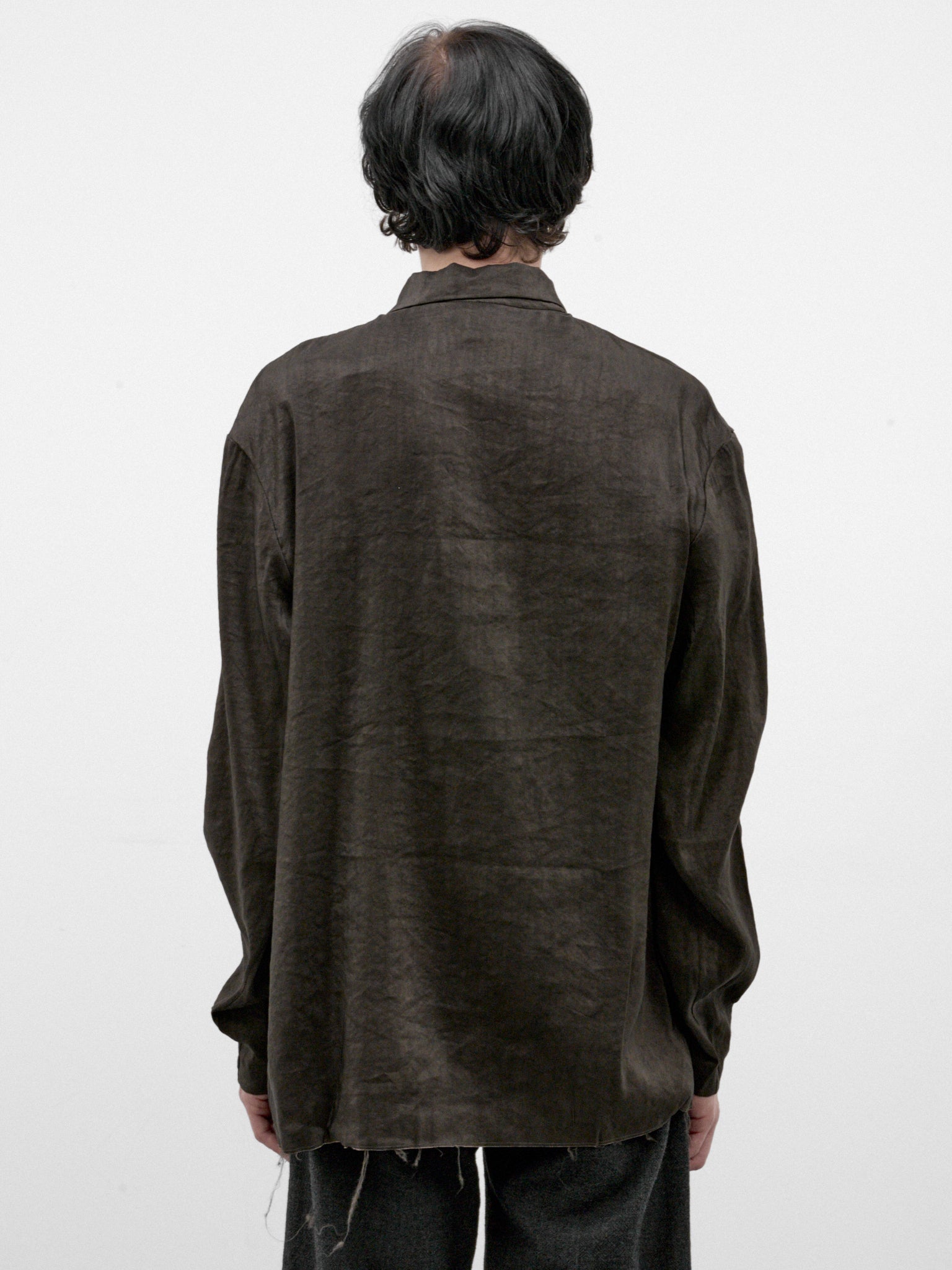 Coal Rayon-Ramie Shirt (H241-RRL-COAL)