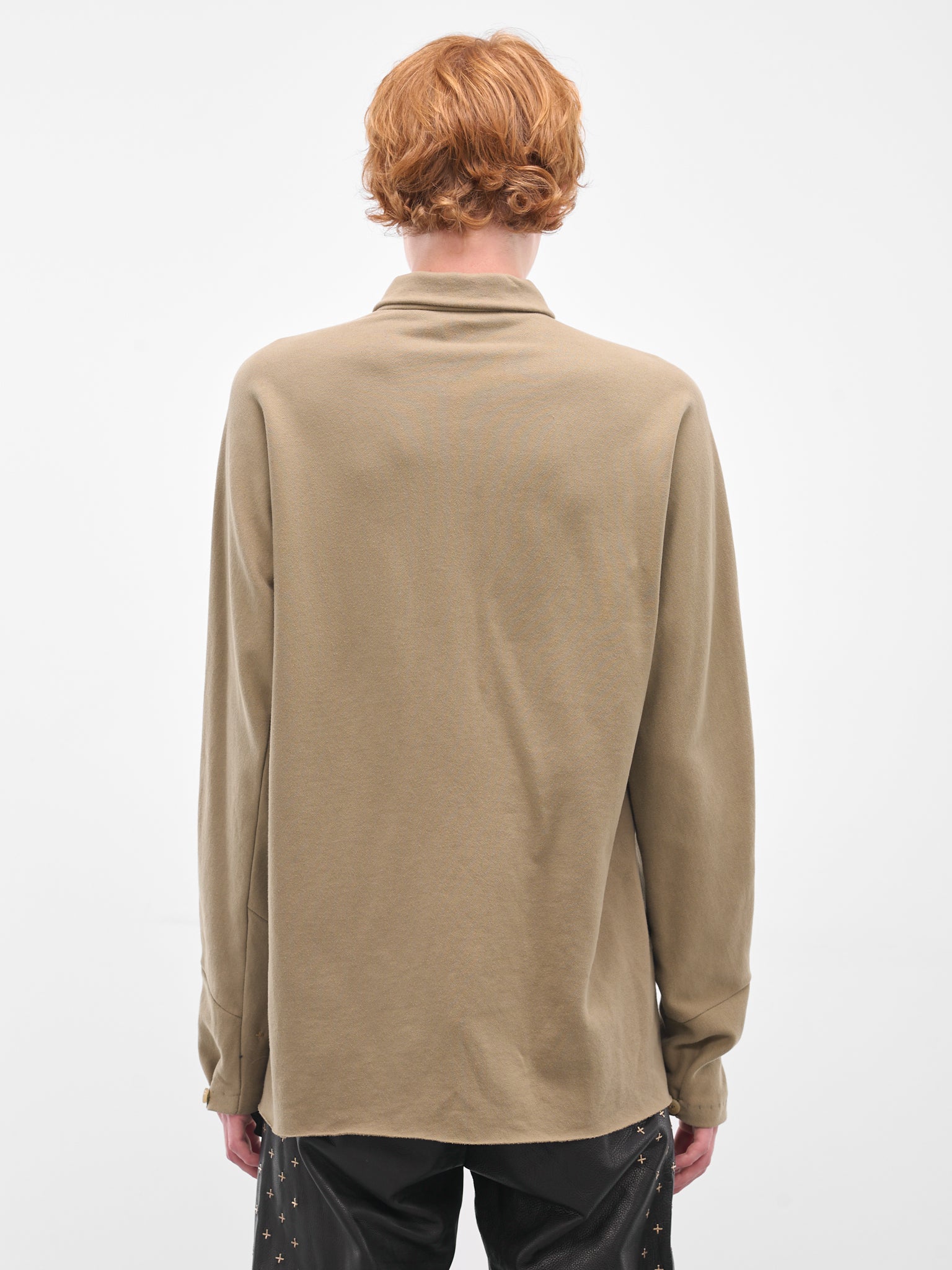 Beige One Piece 2-Pocket Shirt (H250DB-JCKM-STONE)