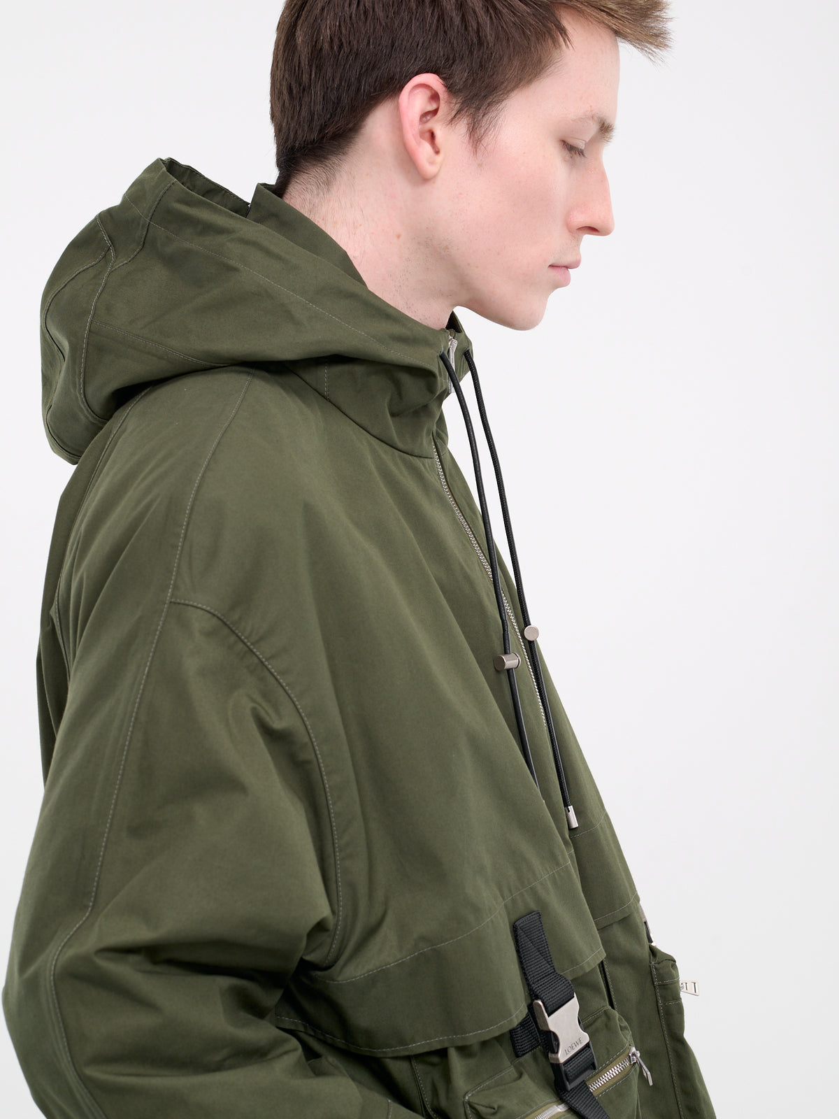 Hooded Parka (H526Y02W64-OLIVE-GREEN)