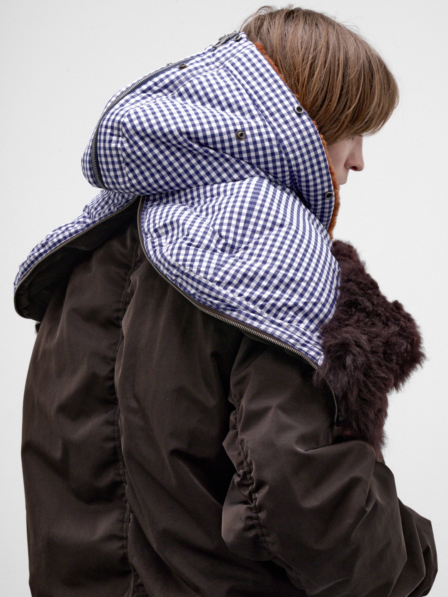 Brown Double-Layer Bomber Jacket (H526Y02WGL-BROWN)