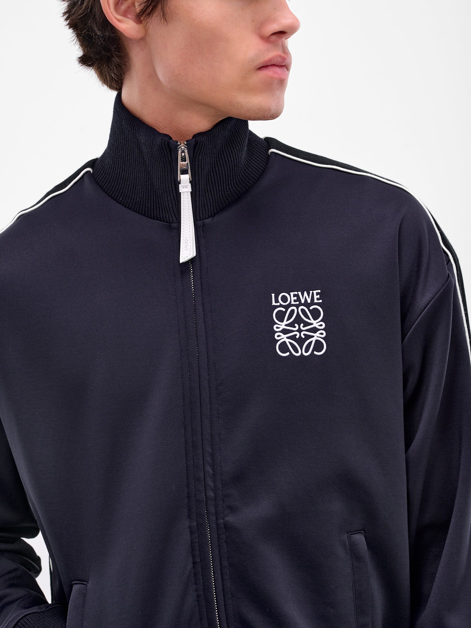 Navy Technical Jersey Tracksuit Jacket (H526Y02X38-9602-DARK-NAVY)