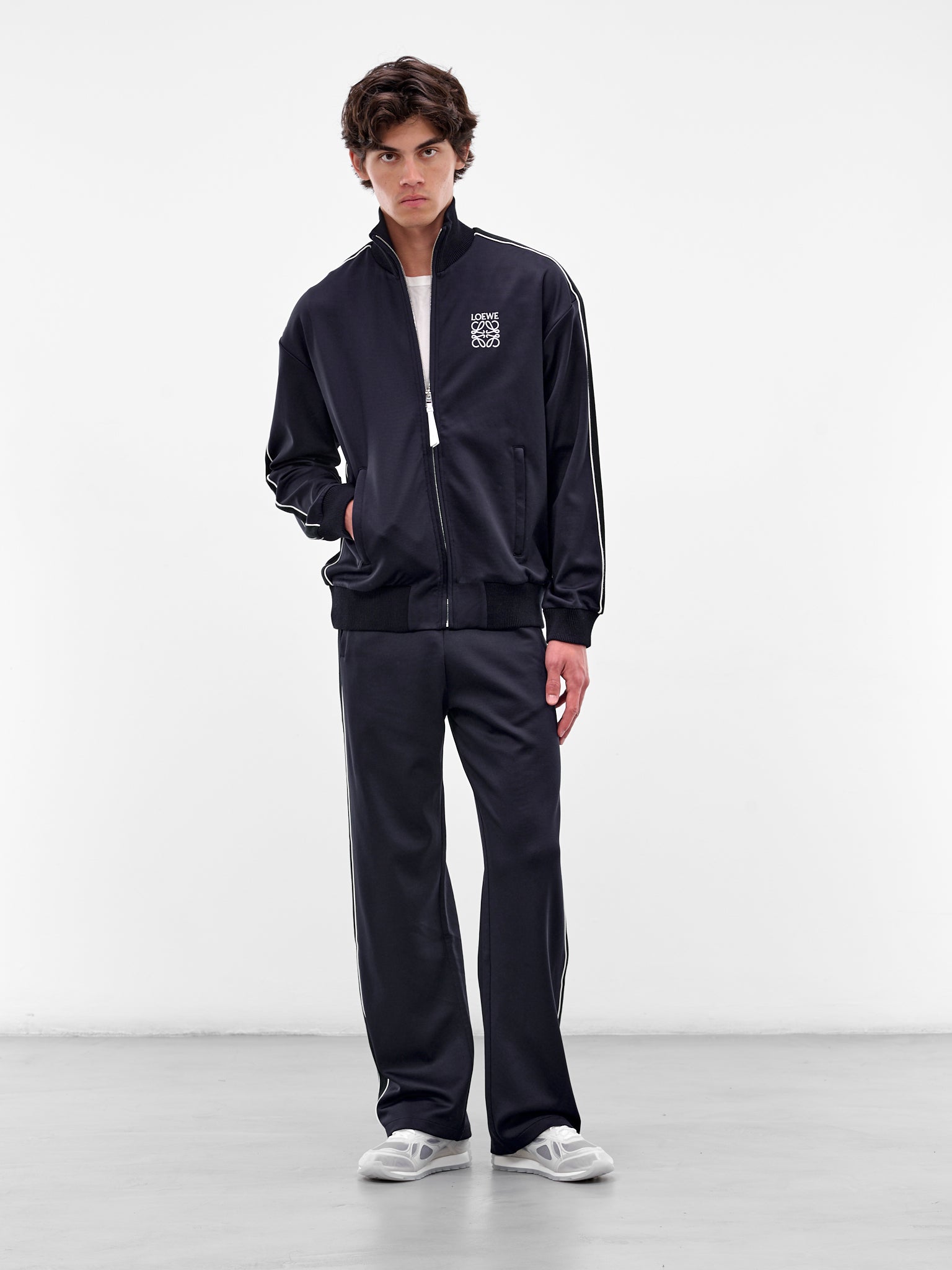 Navy Technical Jersey Tracksuit Jacket (H526Y02X38-9602-DARK-NAVY)