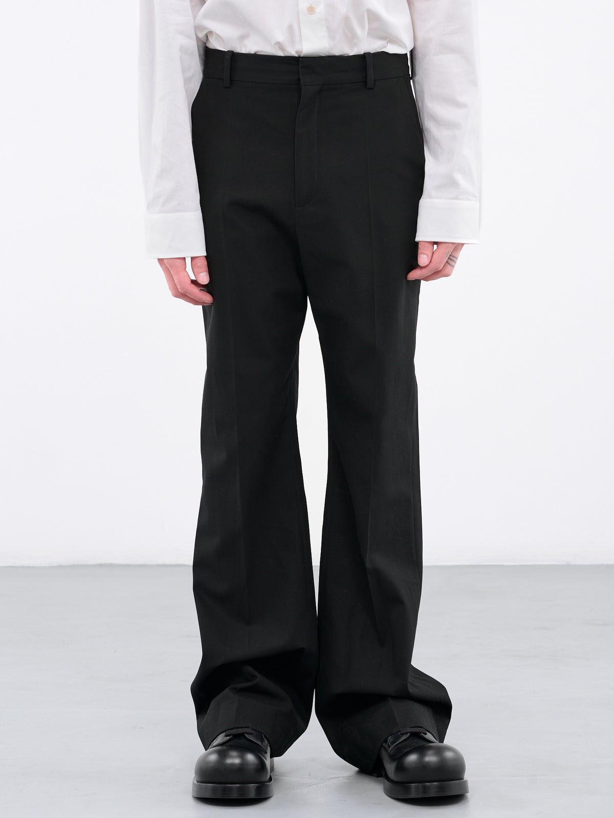 Bootleg Trousers (H526Y04WDA-BLACK)