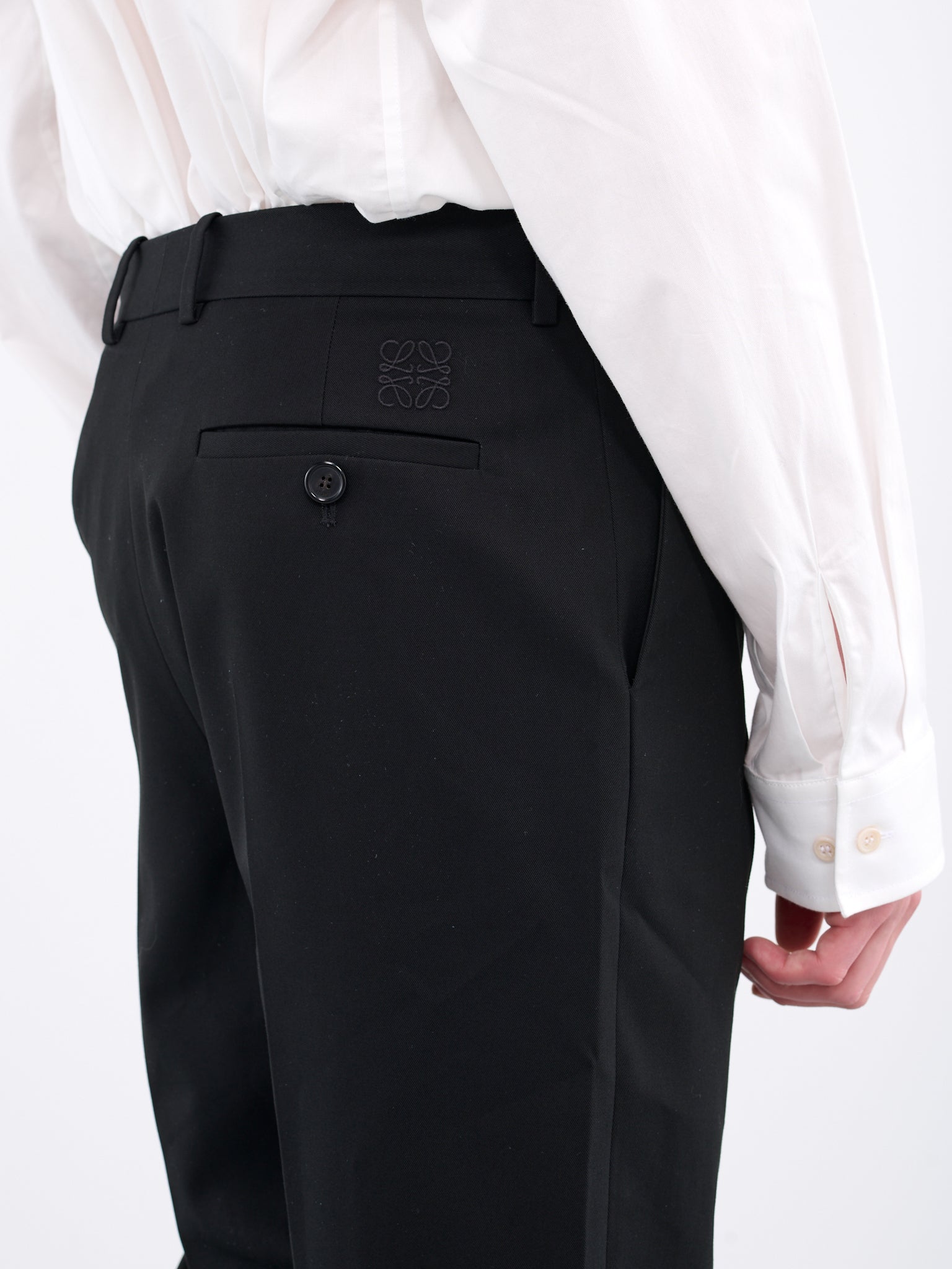 Bootleg Trousers (H526Y04WDA-BLACK)