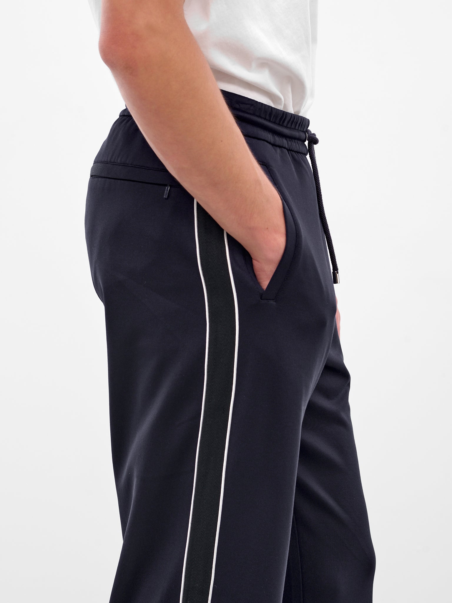Navy Technical Jersey Tracksuit Pants (H526Y04X59-9602-DARK-NAVY)