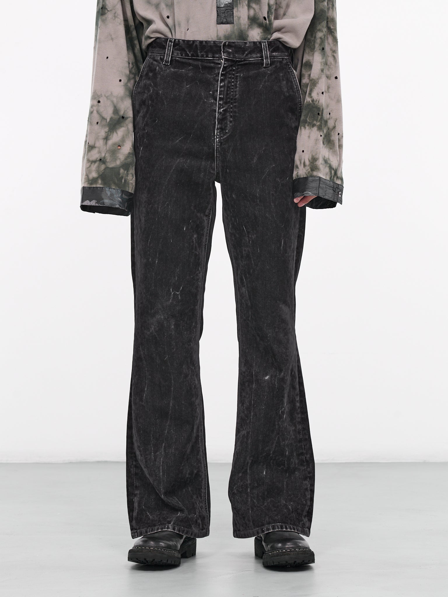 Bootleg Jeans (H526Y11W12-CHARCOAL)