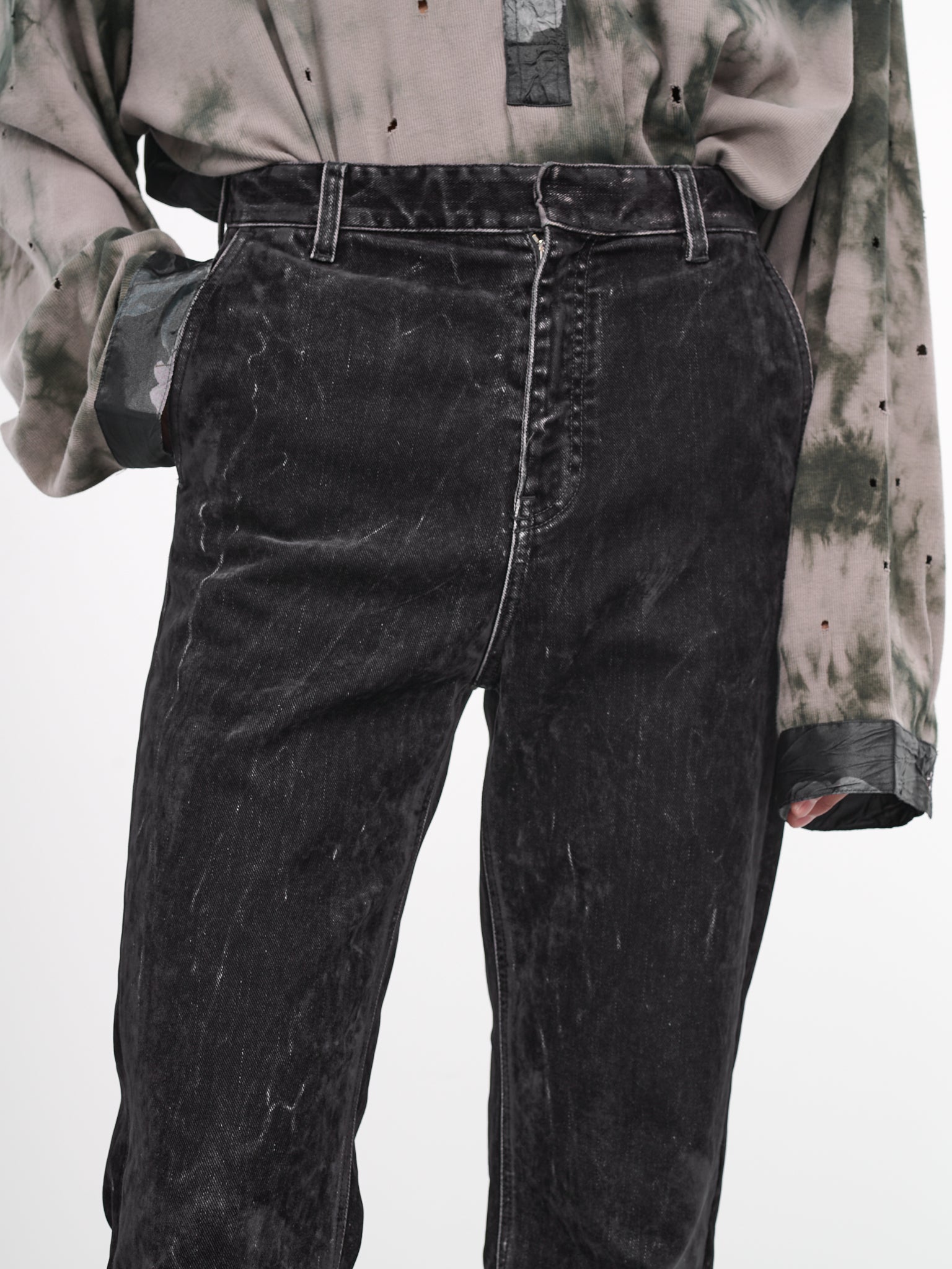 Bootleg Jeans (H526Y11W12-CHARCOAL)