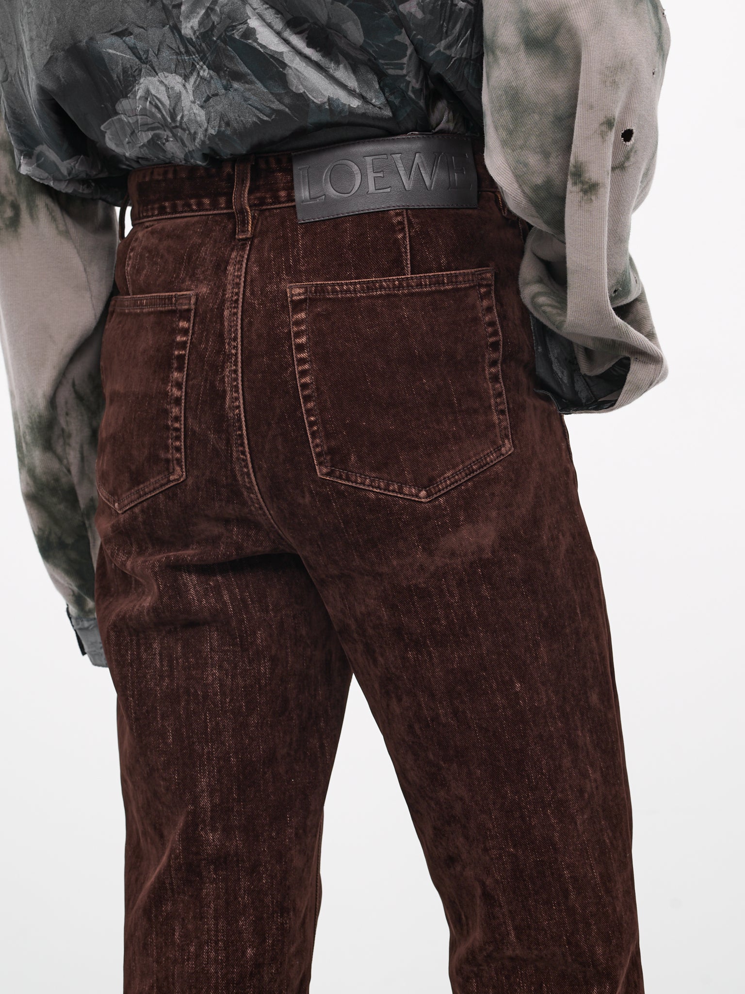 Bootleg Jeans (H526Y11W12-COFFEE-BEAN)
