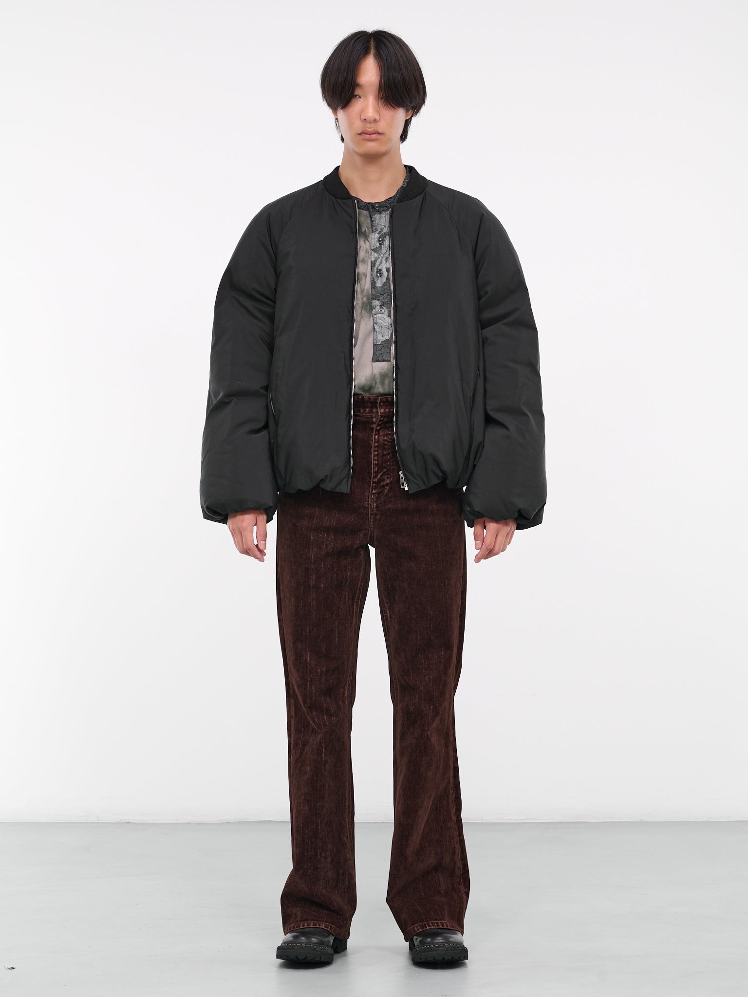 Bootleg Jeans (H526Y11W12-COFFEE-BEAN)