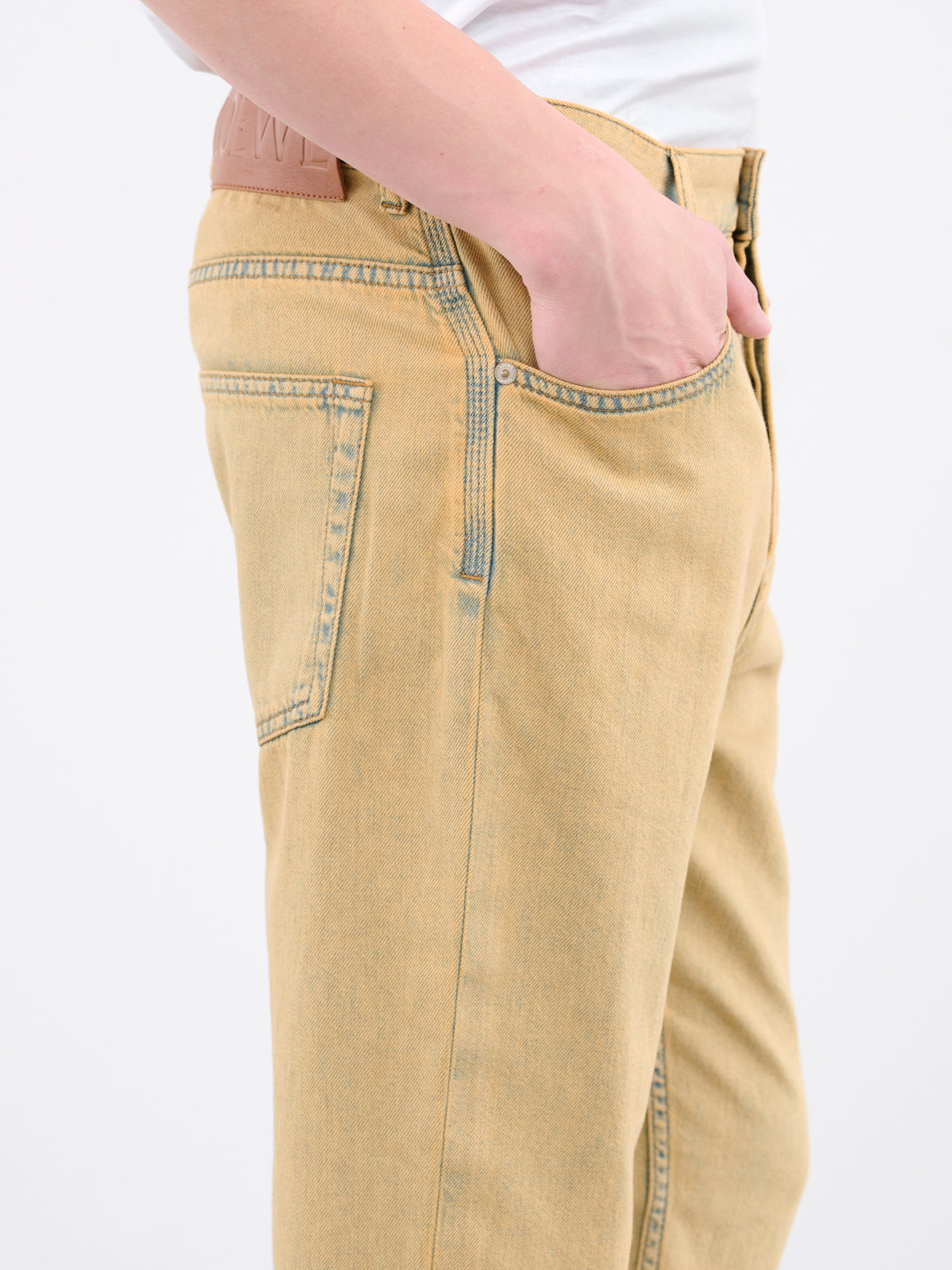 LOEWE Dyed Denim Pants | H.Lorenzo - detail 2