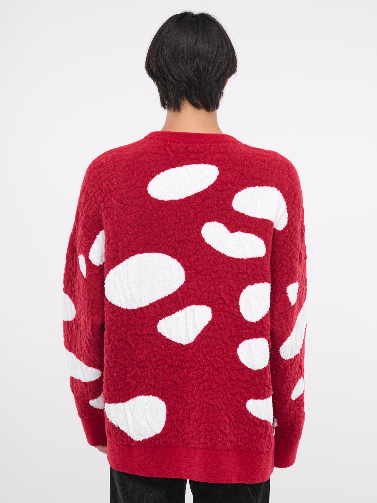 Mushroom Sweater (H526Y14KET-RED-WHITE)