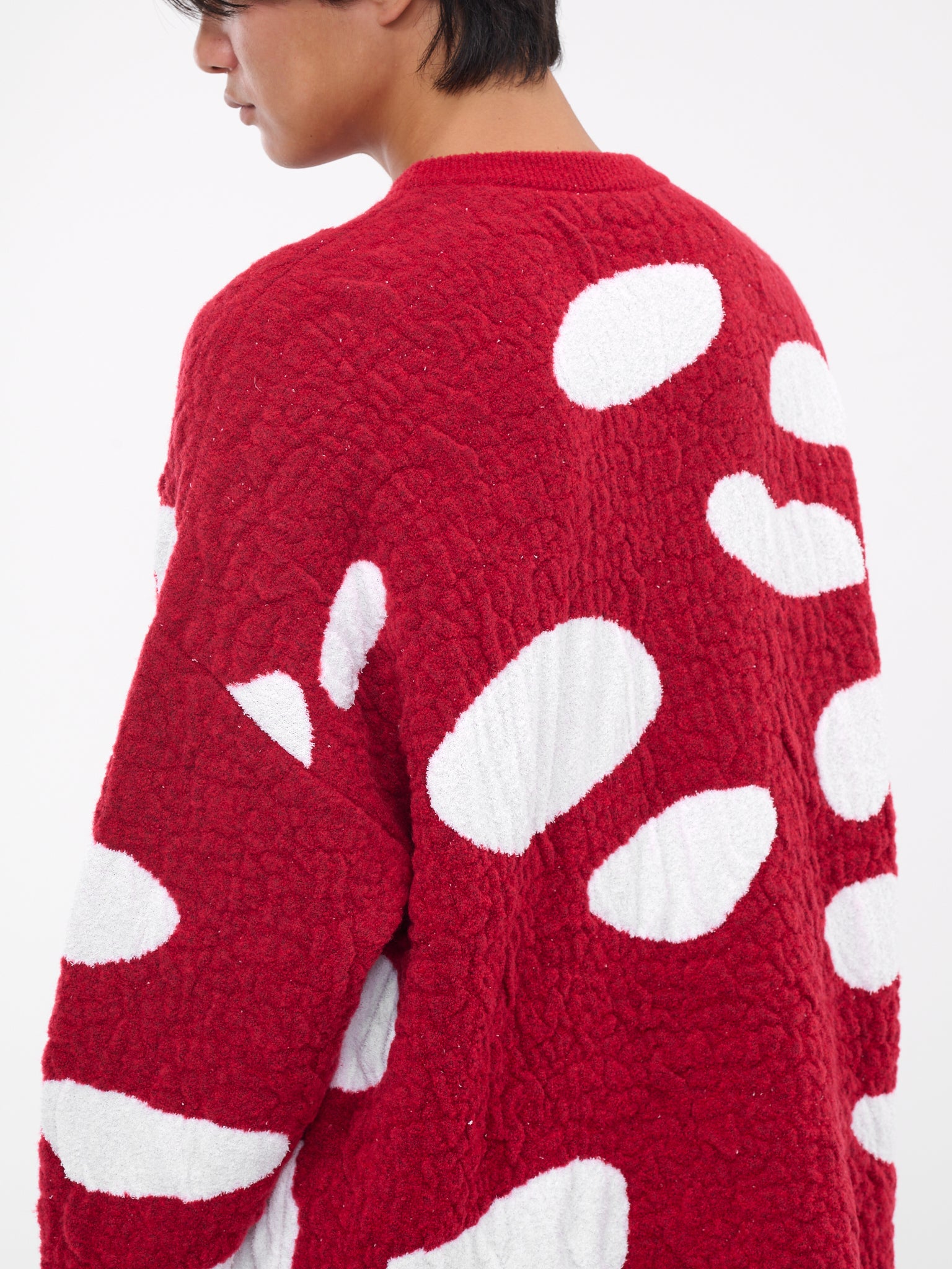 Mushroom Sweater (H526Y14KET-RED-WHITE)