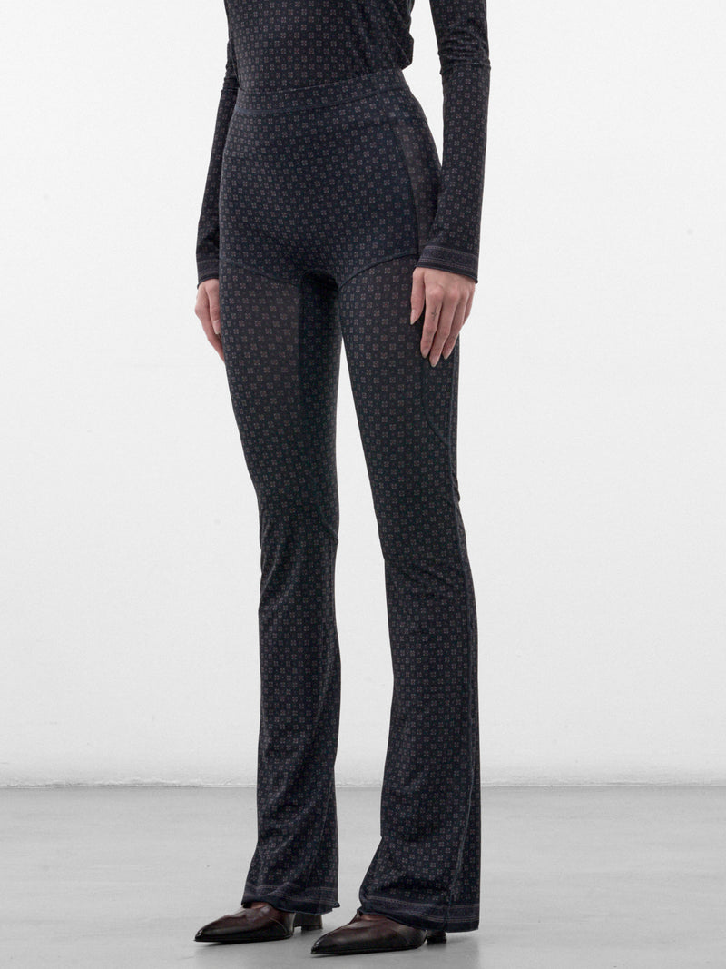 Navy Mesh Leggings (HALLE0SC-SCARF)