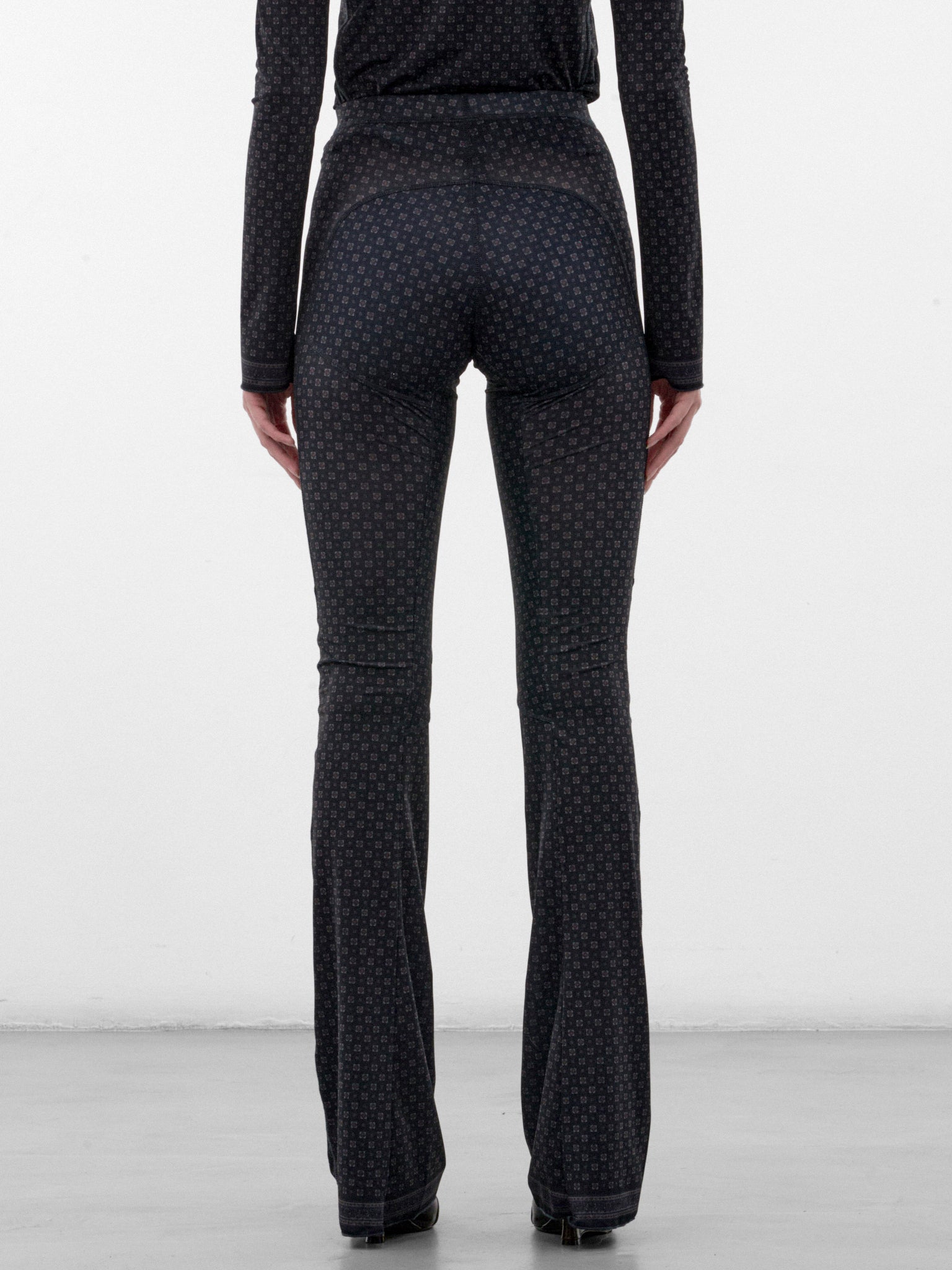 Navy Mesh Leggings (HALLE0SC-SCARF)
