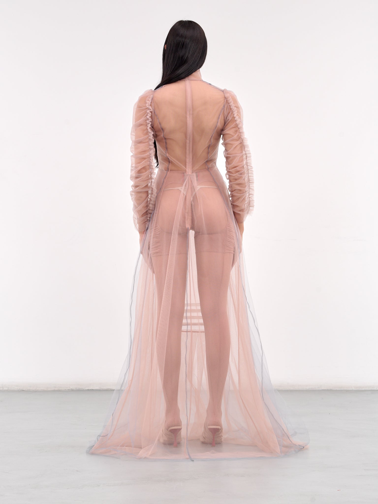 Haunted By Insecurity Dress (HAUNTED-BY-INSECURITY-NUDE-GRE) Haunted By Insecurity Dress (HAUNTED-BY-INSECURITY-NUDE-GRE)