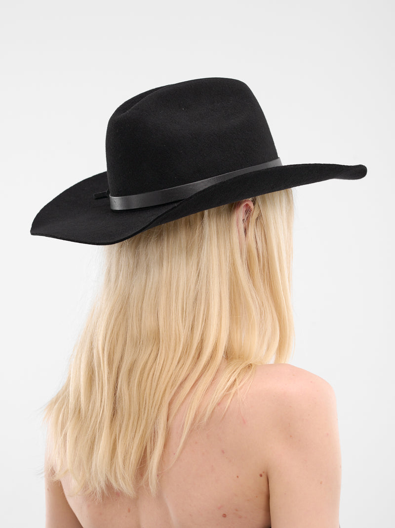 Black Cowboy Hat (HAW0102-NERO)