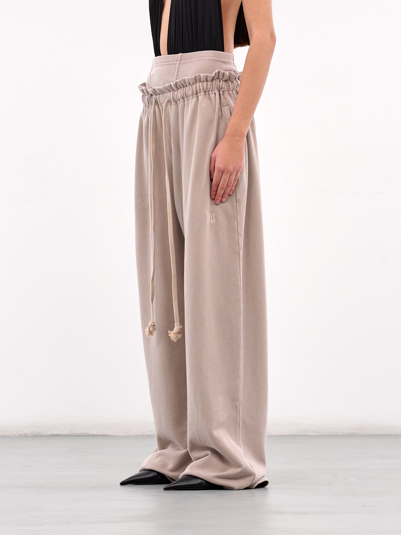 Layered Baggy Sweatpants (HAZS0FTA-FADED-TAUPE)