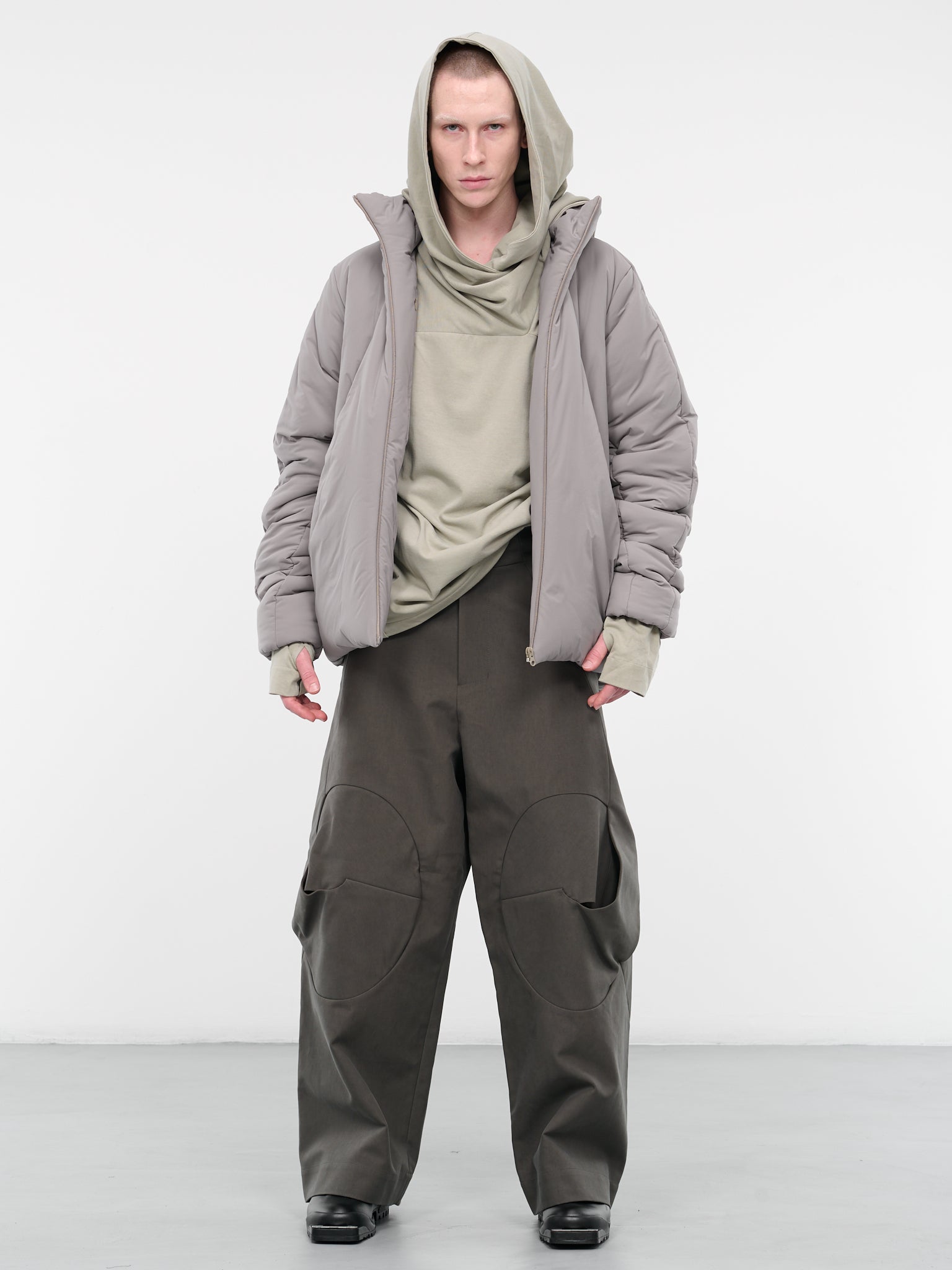 Scarf Hoodie (HD2FG-FOG-GREEN)