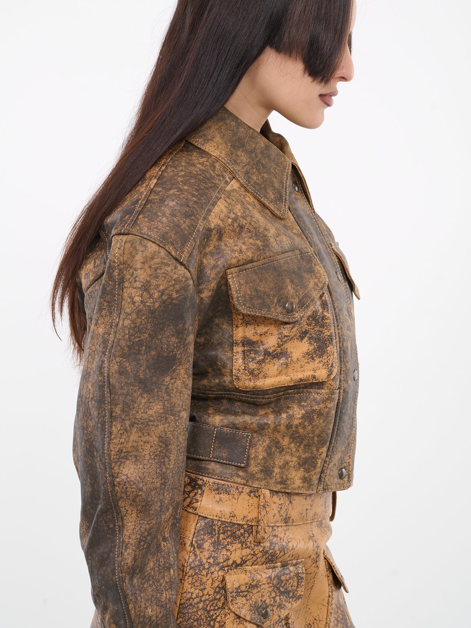 Hellz Jacket (HELLZJ0DISB-DISTRESSED-BROWN)