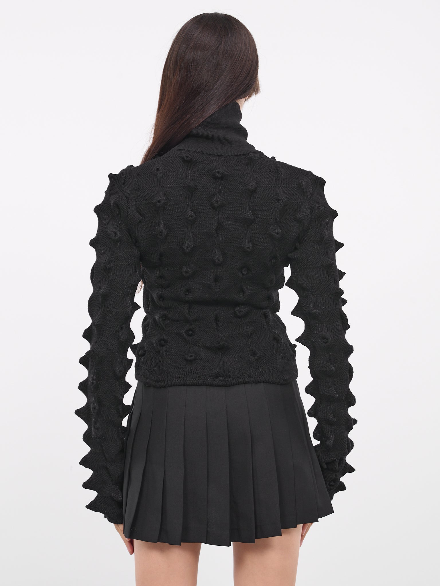gibous 3way snake cross turtleneck