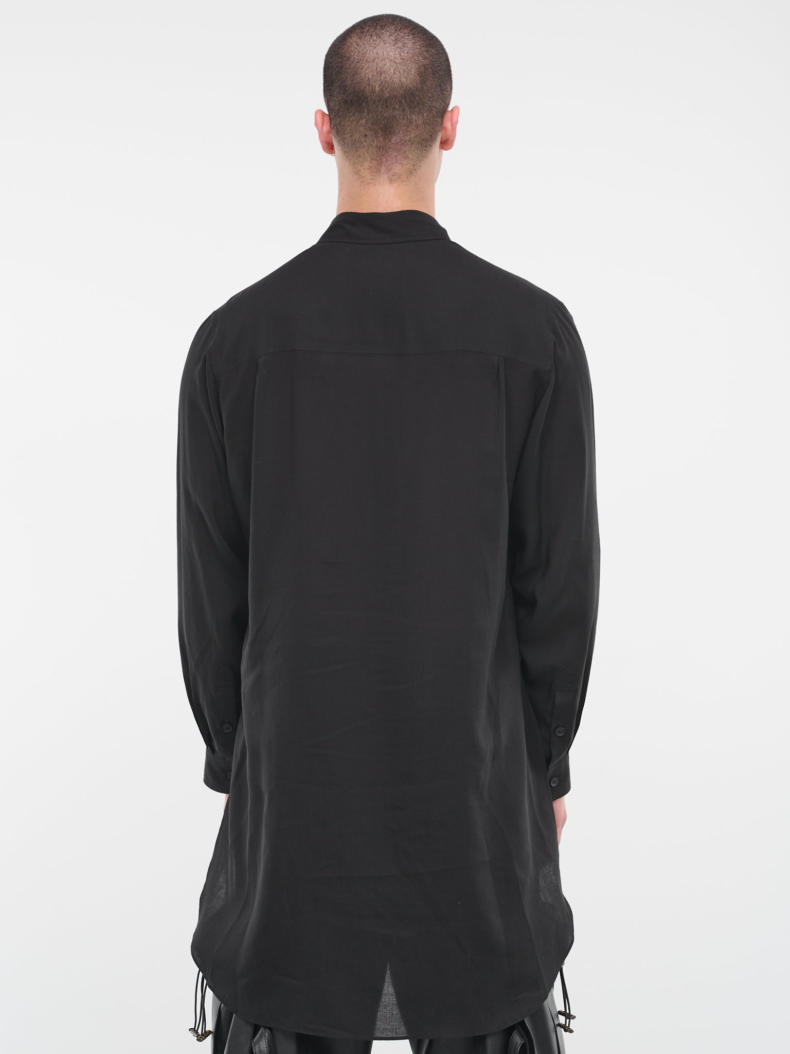 Rounded Shirt (HJ-B23-201-1-BLACK)